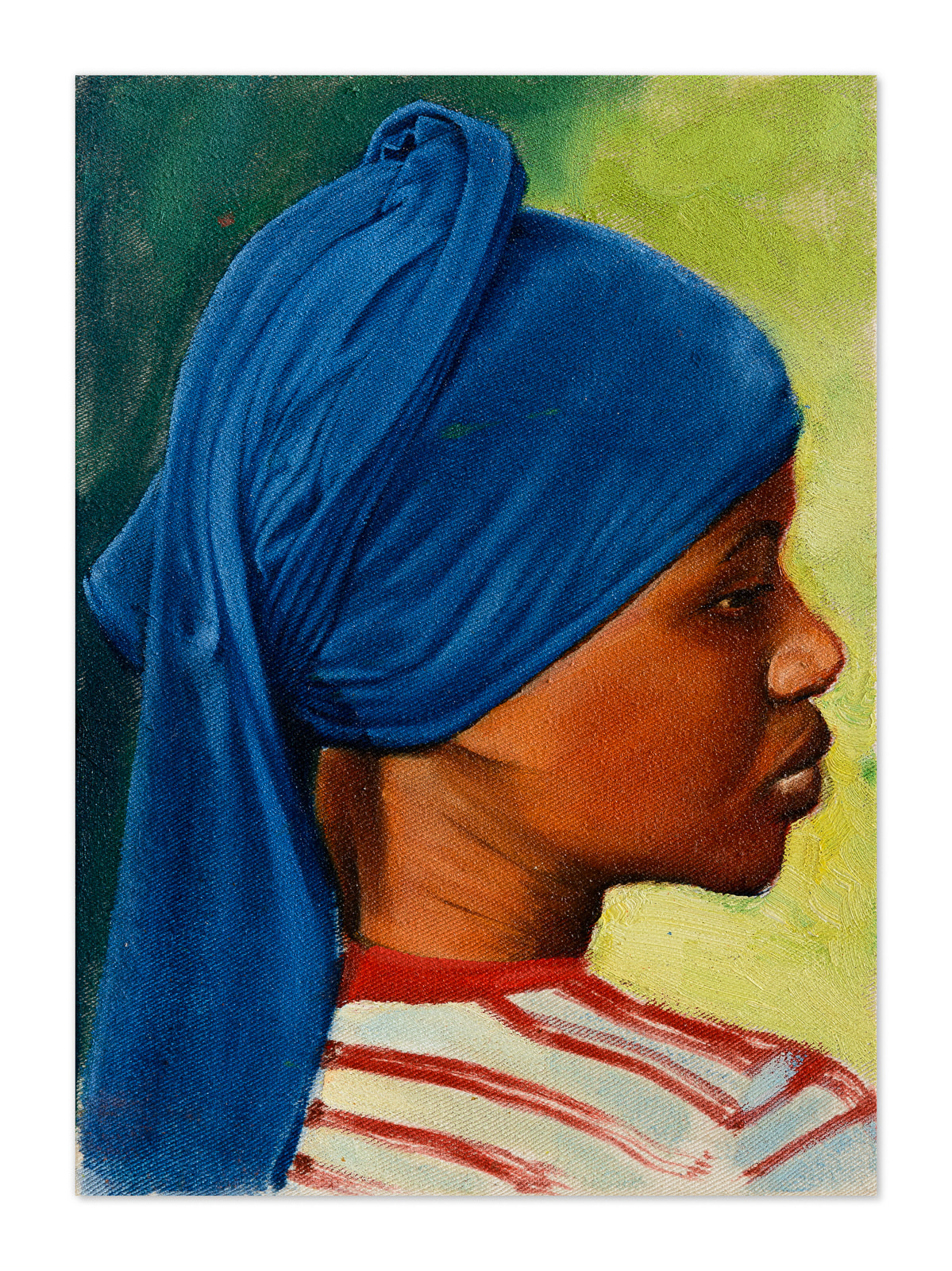 Jeune fille au foulard