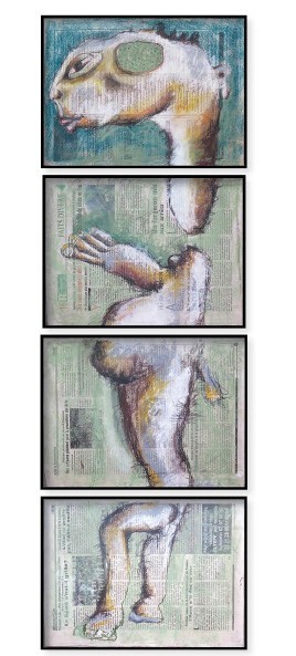 Quadriptyque, Untitled #1 #2 #3 #4
