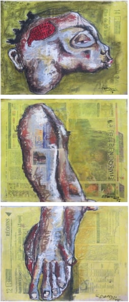 Triptyque, Untitled #7, 8, 10
