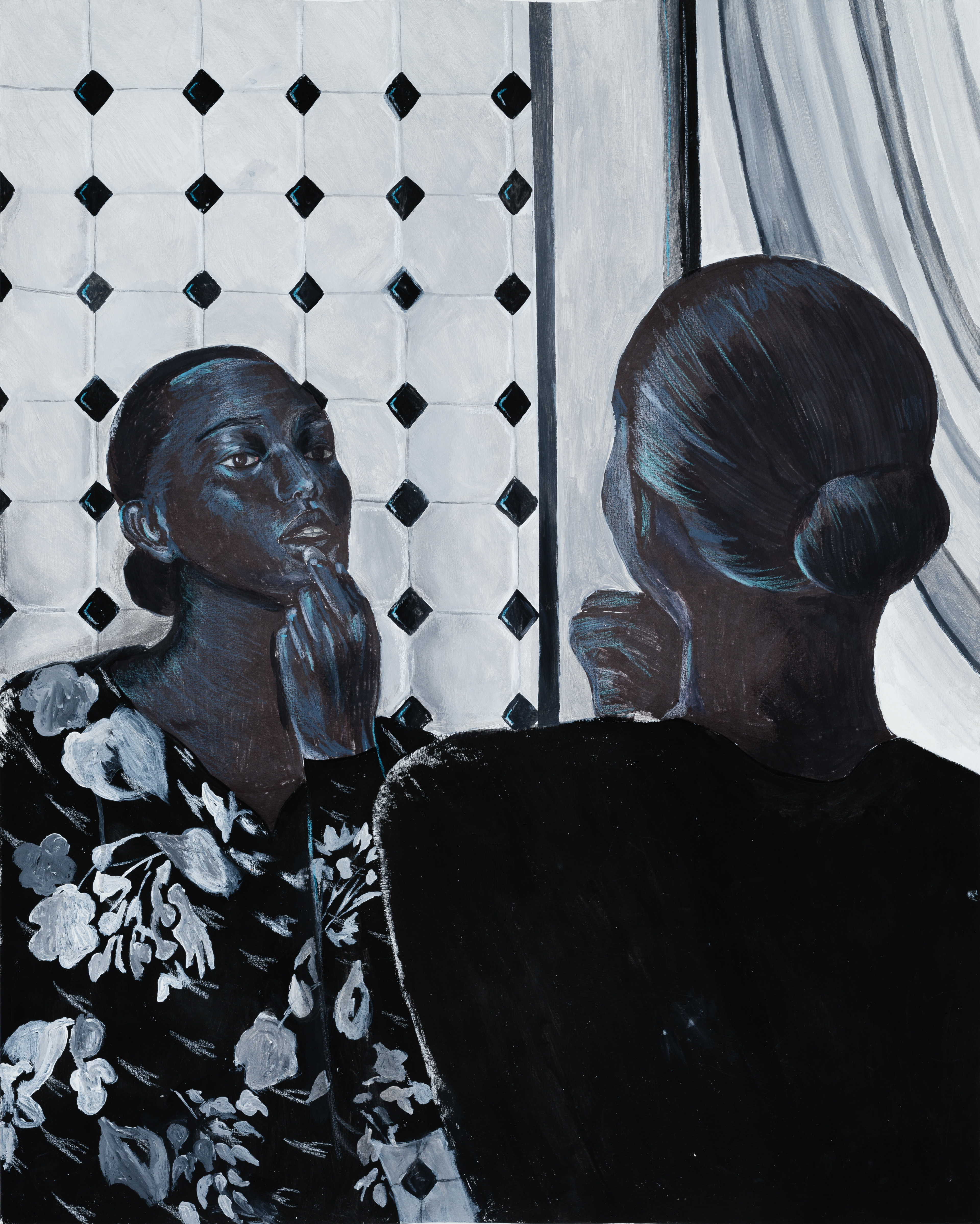 La femme au miroir