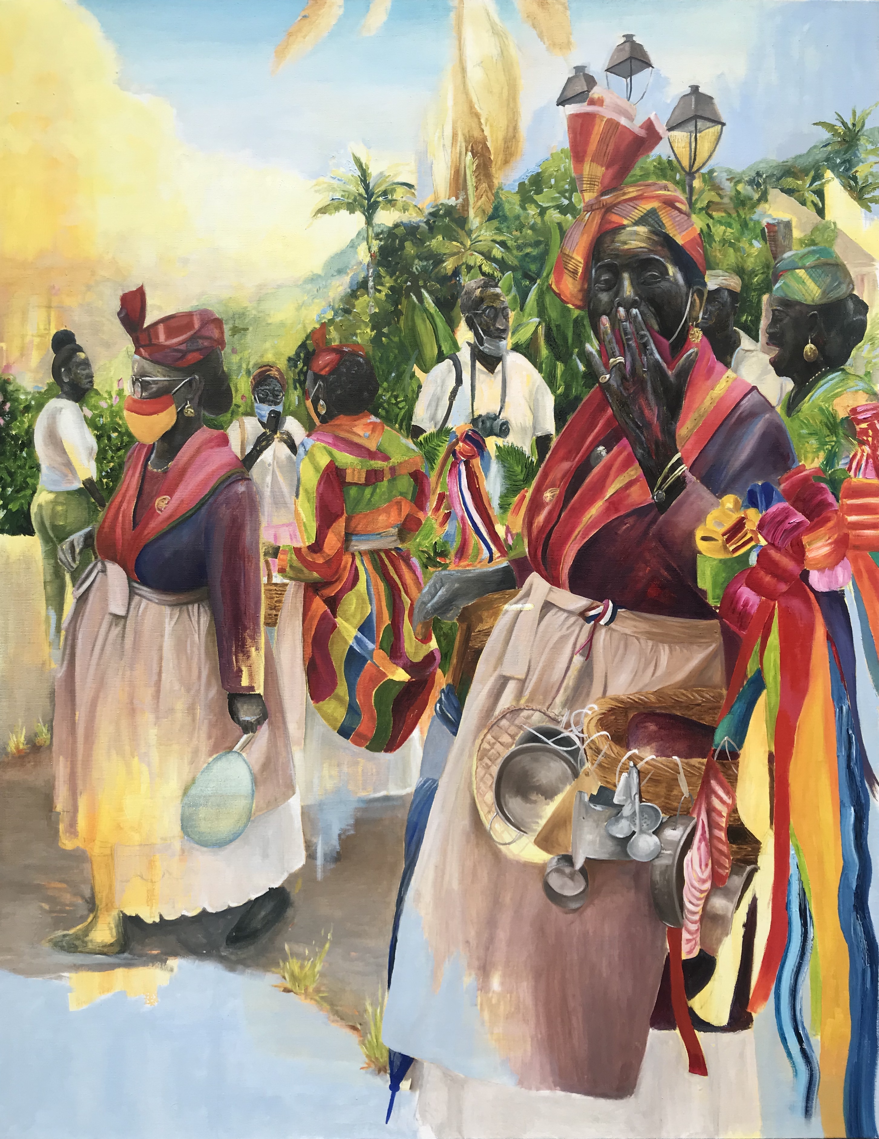 Le cortège et la terre de feu