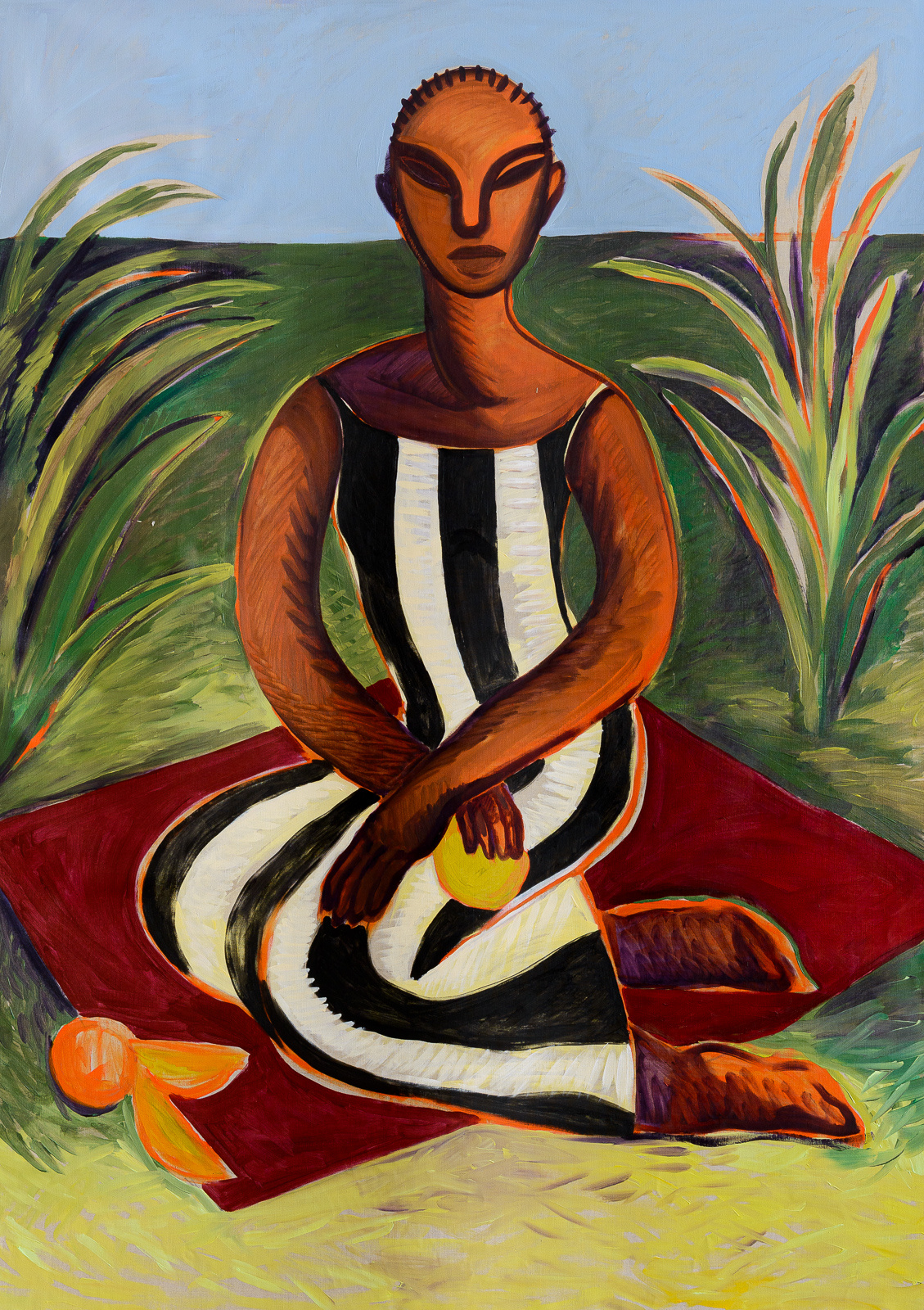 La robe rayée
