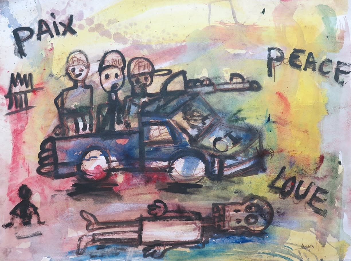 Paix, peace, love