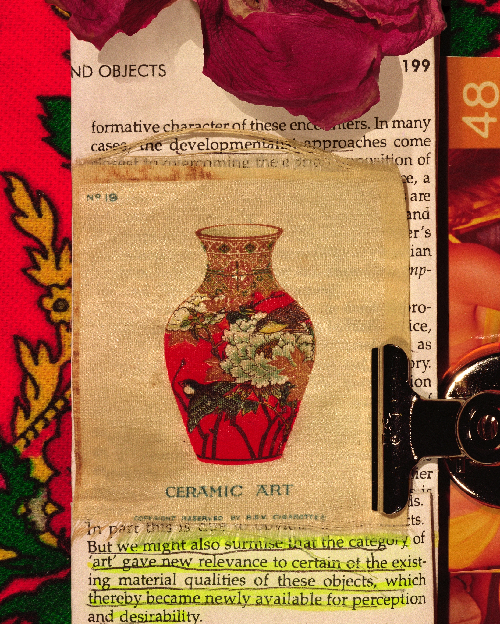 Tobacco Silk 1 (Ceramic Art)