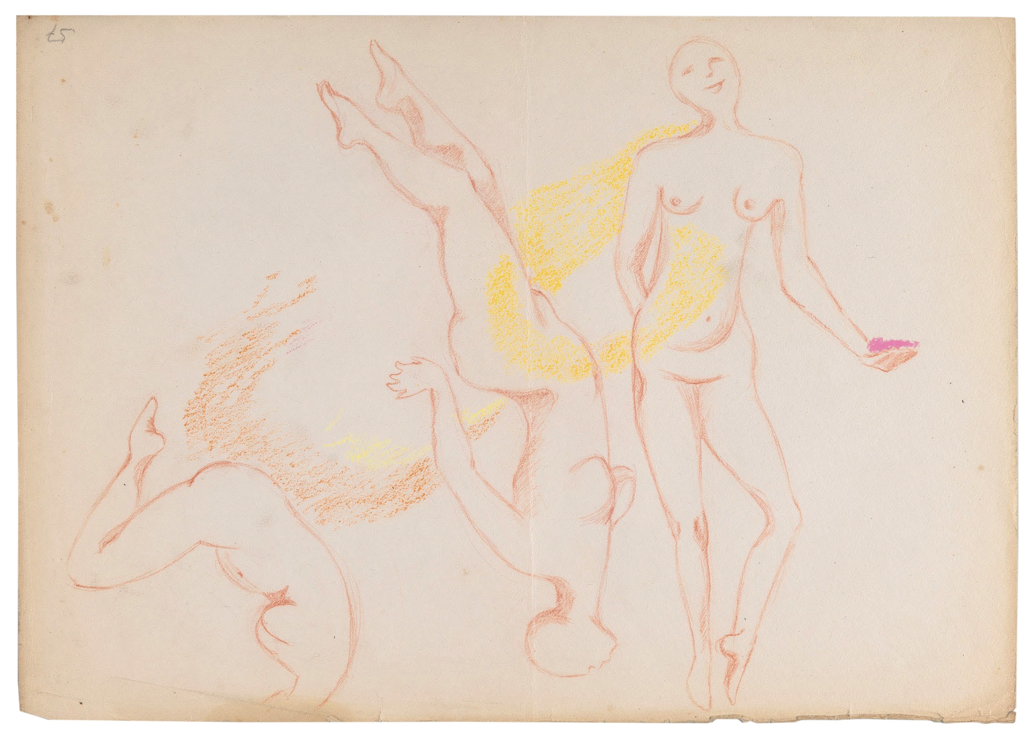 Women. Sketches for the Corsets