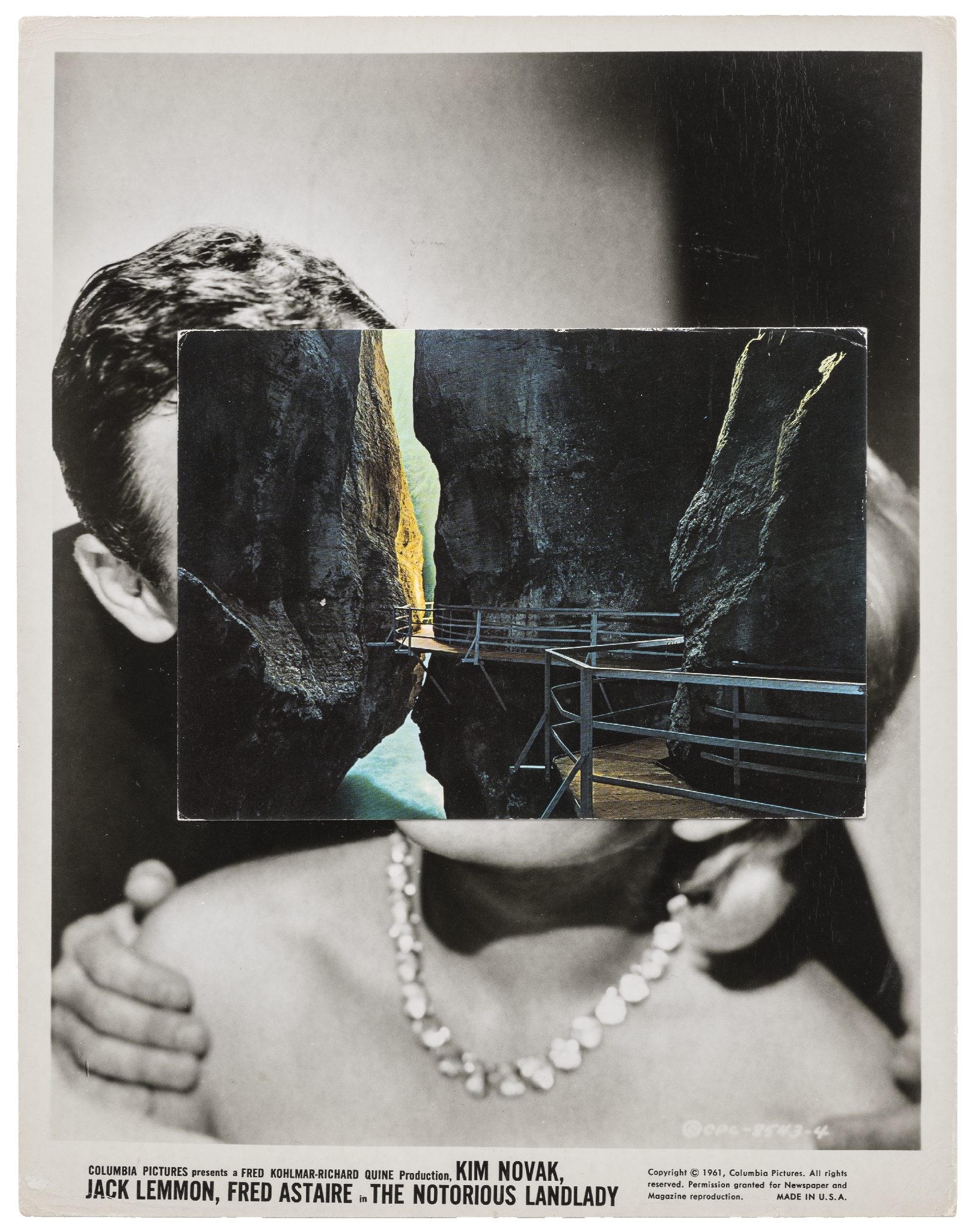 Double Mask II (Film Portrait Collage)