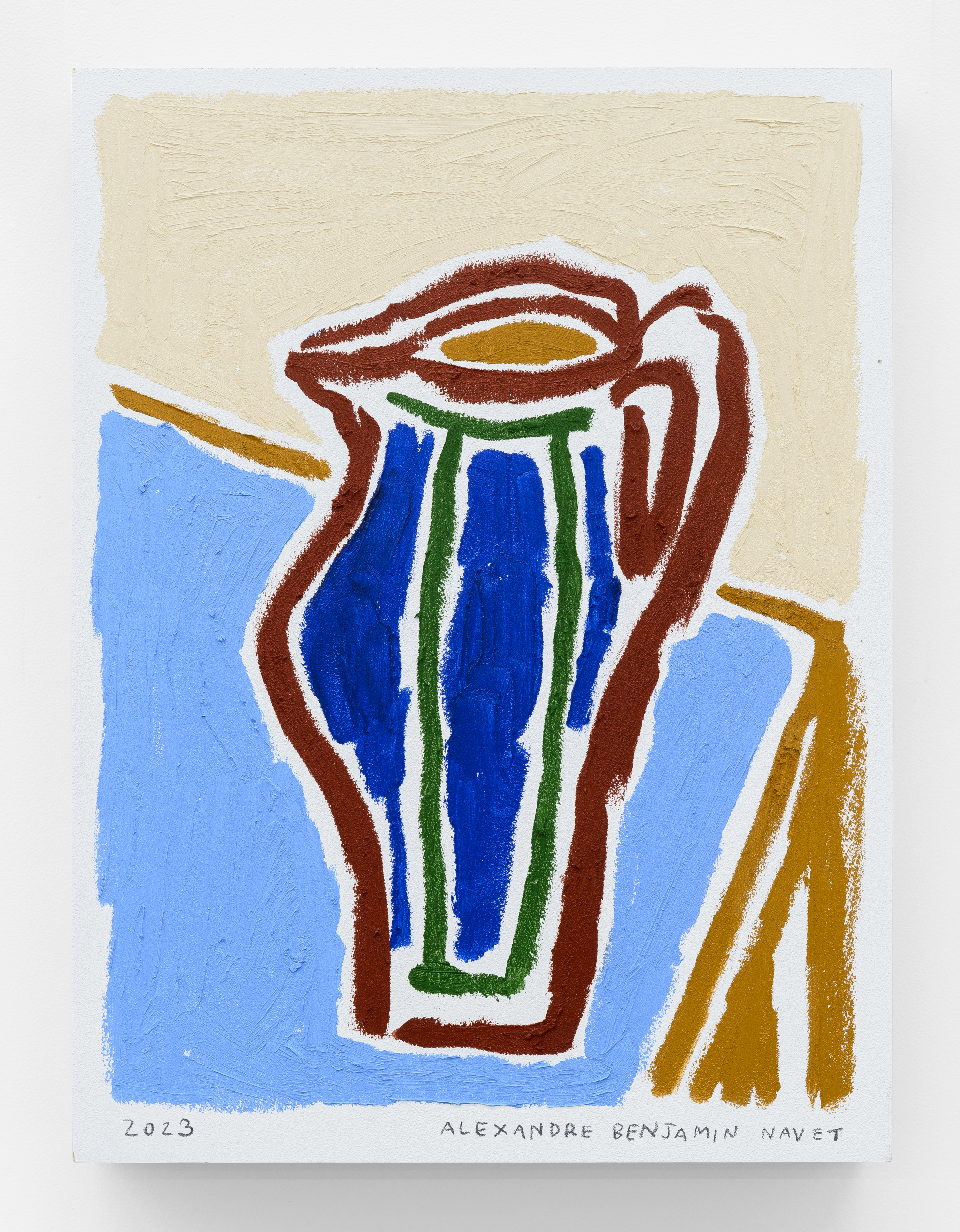 Terracotta pitcher