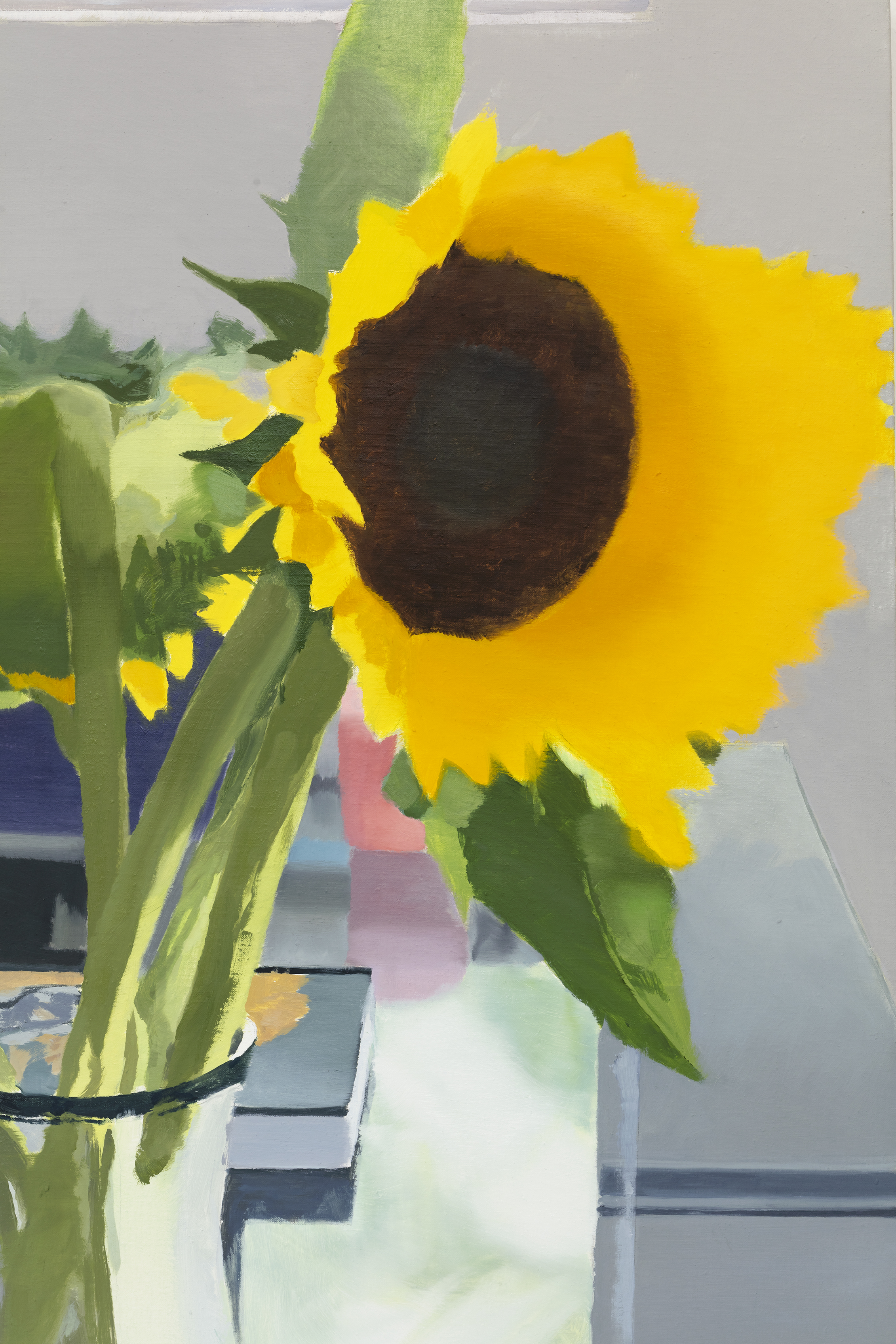 Sunflowers III (Hairbrush and Robert Walser)