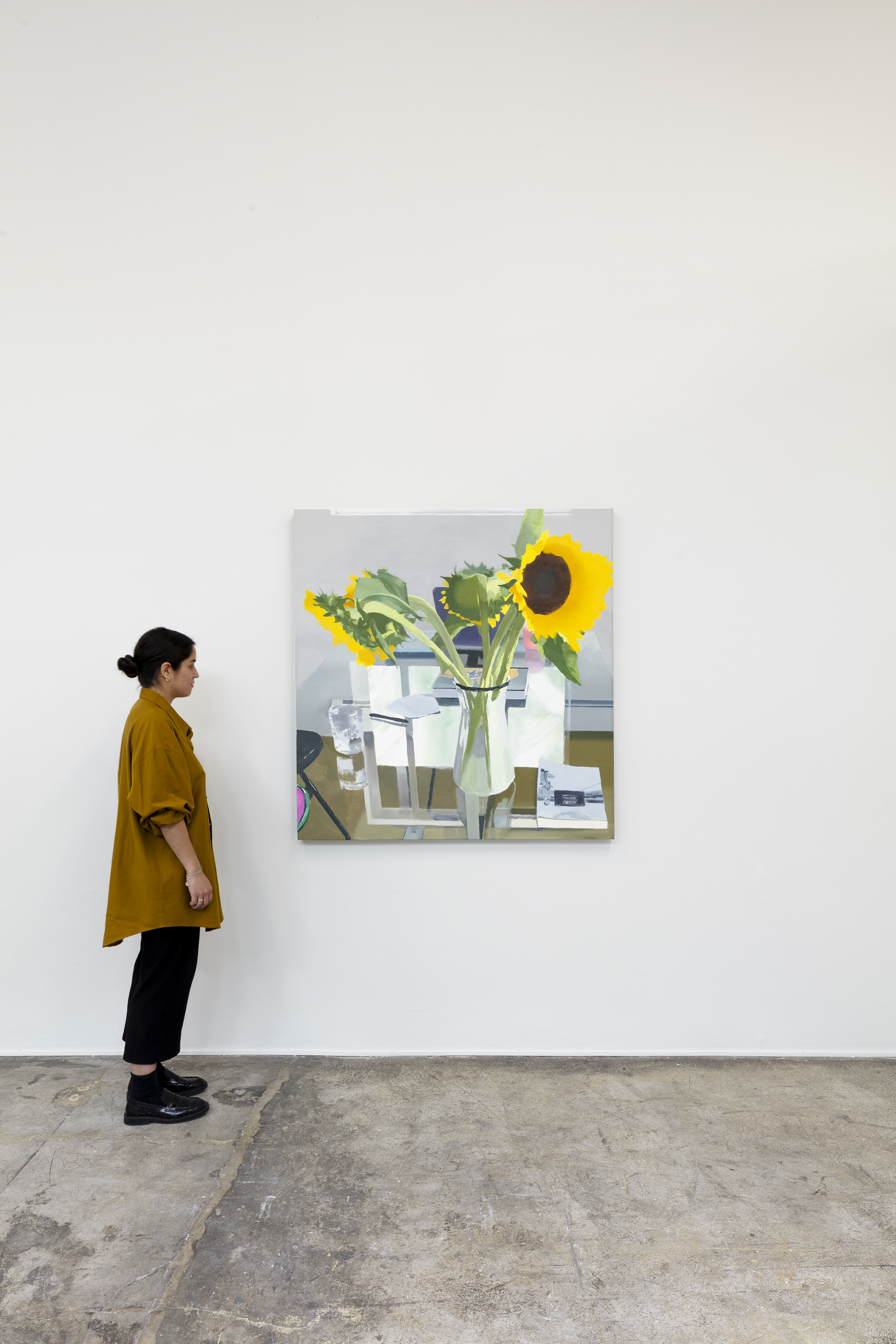 Sunflowers III (Hairbrush and Robert Walser)