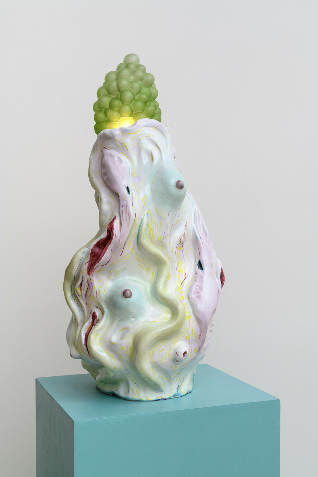 Candy venus and pink squid dream haemorrhoid table lamp