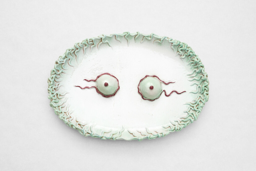 Minne di Saint Agatha platter