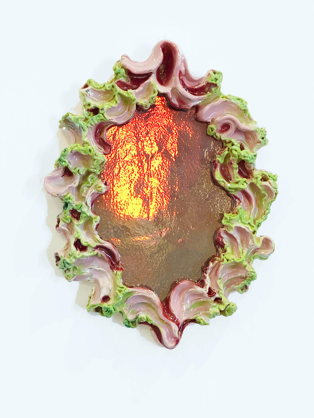 Fondant smear sickness mirror