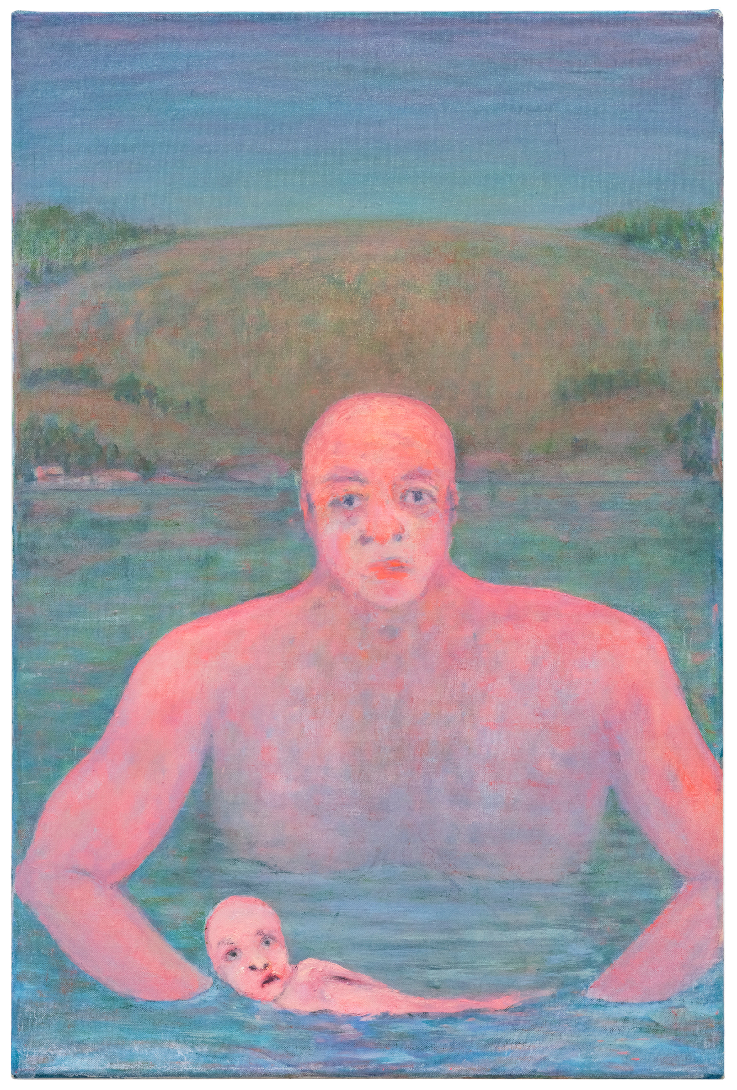Zwei Körper Baden (two bodies bathing)