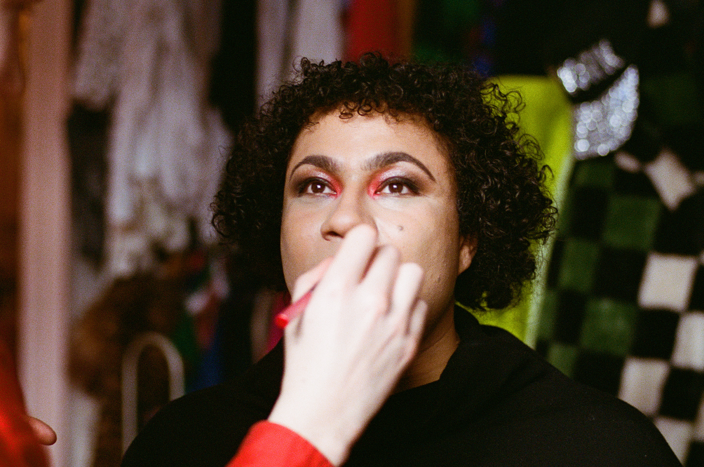 Travis getting ready for The National Diversity Awards, London