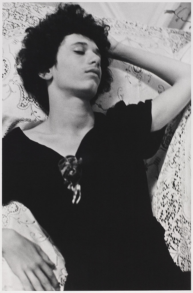 Myla in Mary's dress, 16 years old, San Francisco
