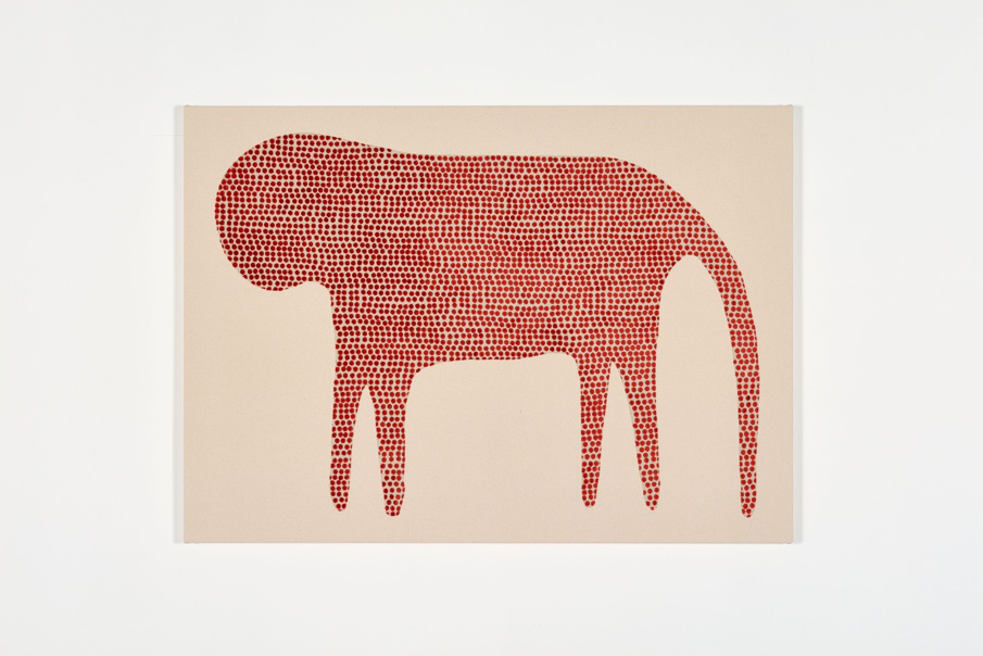 Totem for Greta, red dots