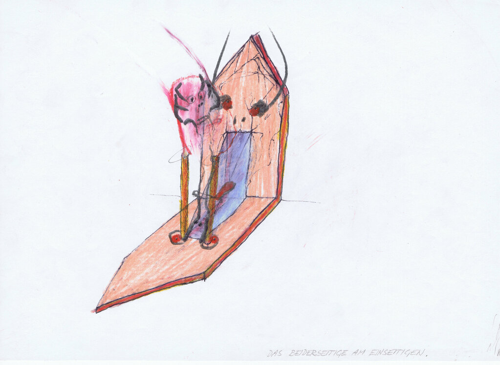 DAS BEIDERSEITIGE AM EINSEITIGEN. [THE BOTH-SIDED ON THE ONE-SIDED.]