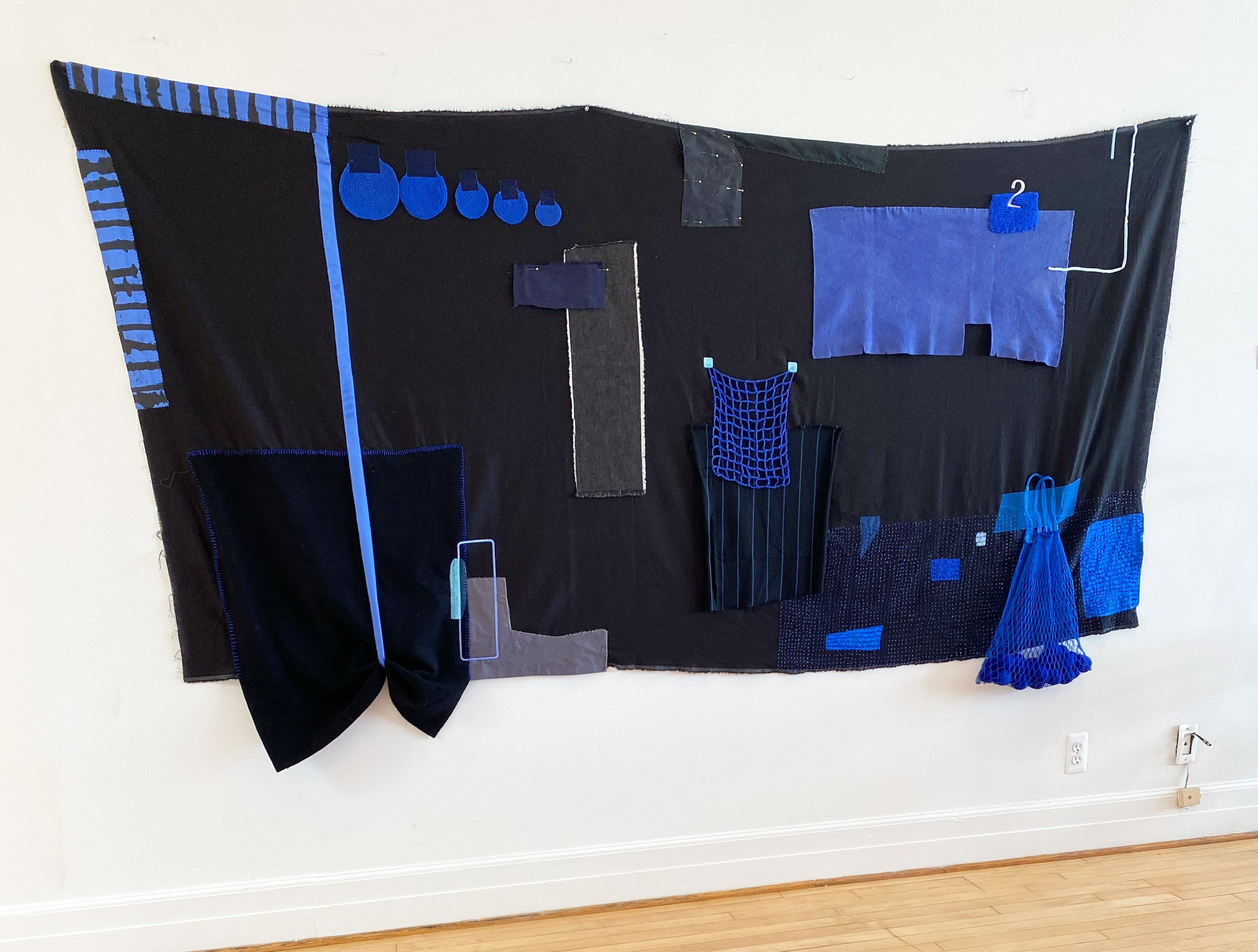 Blue and Black