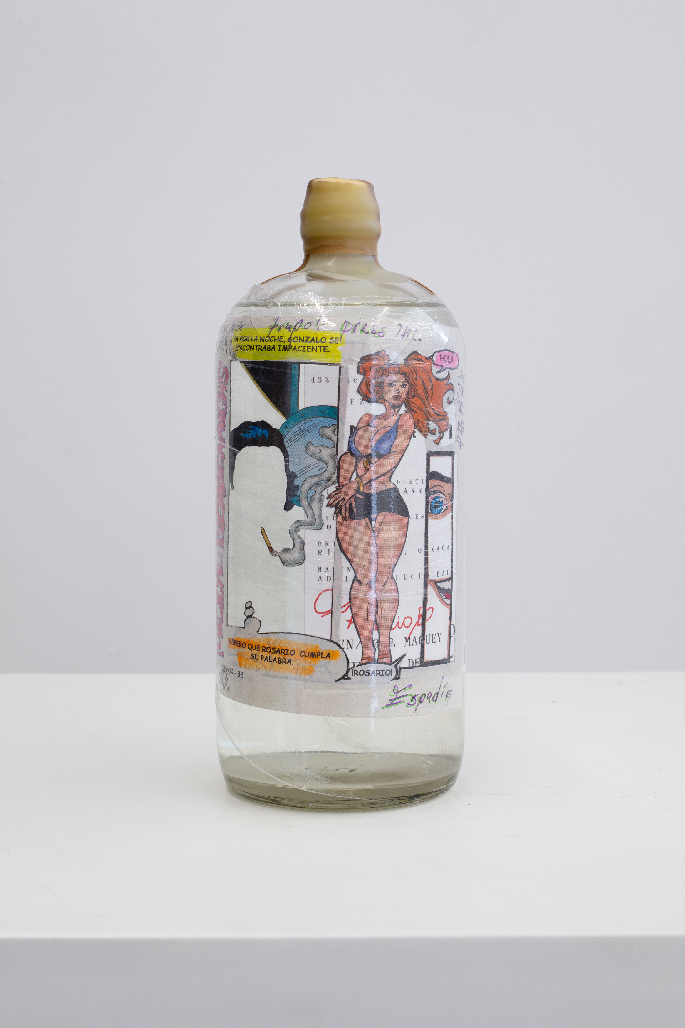 Botella de mezcalpierdenalgas #7
