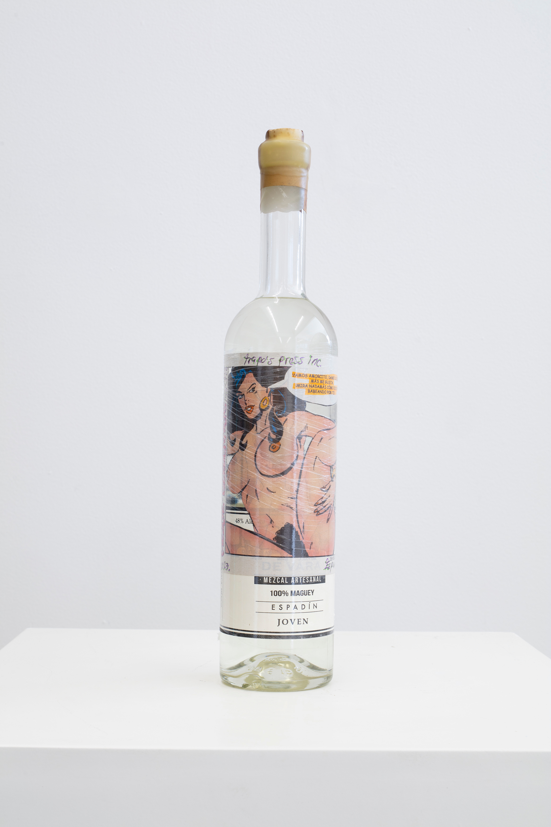 Botella de mezcalpierdenalgas #14