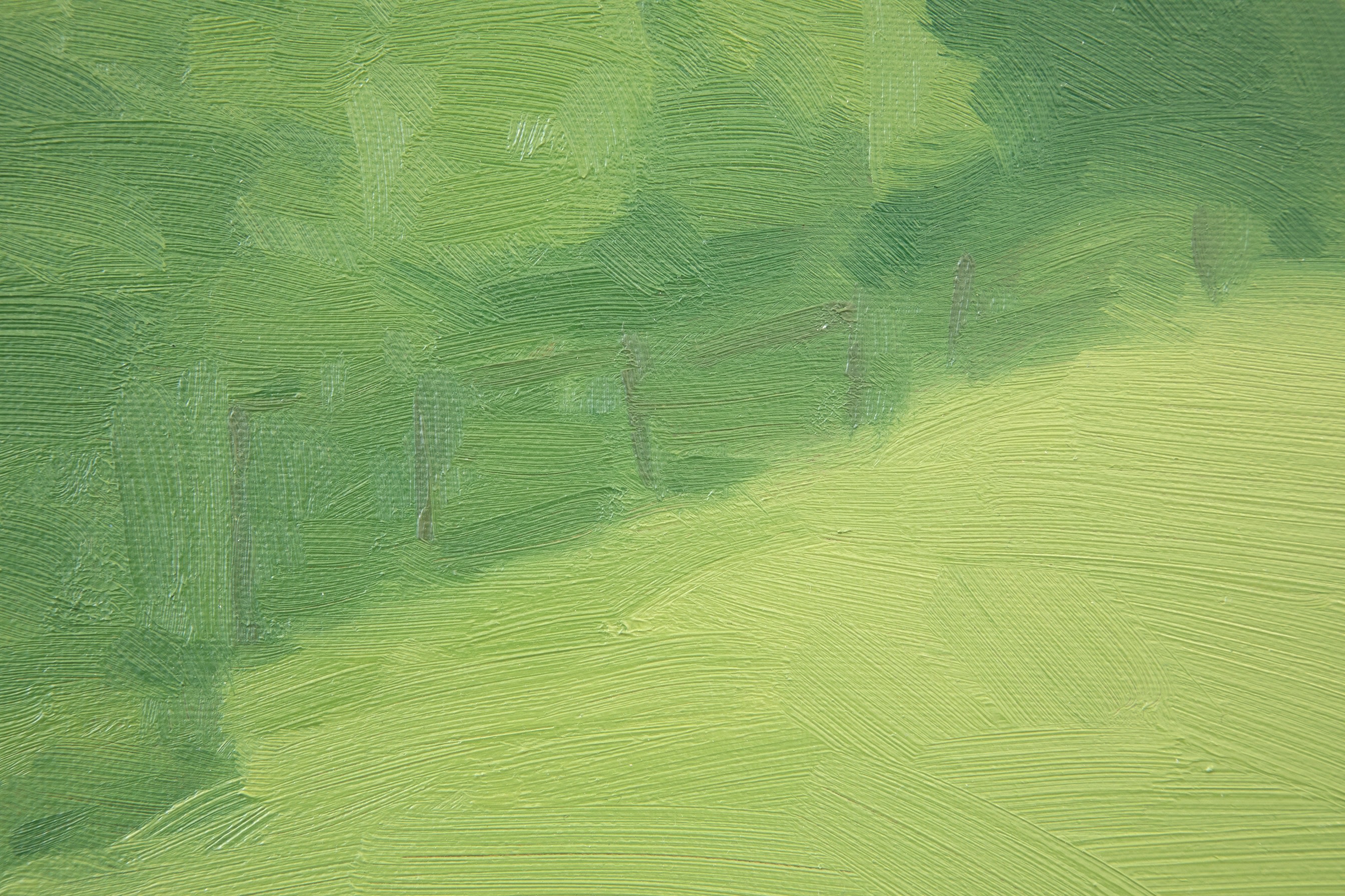 Hill with Three Clouds