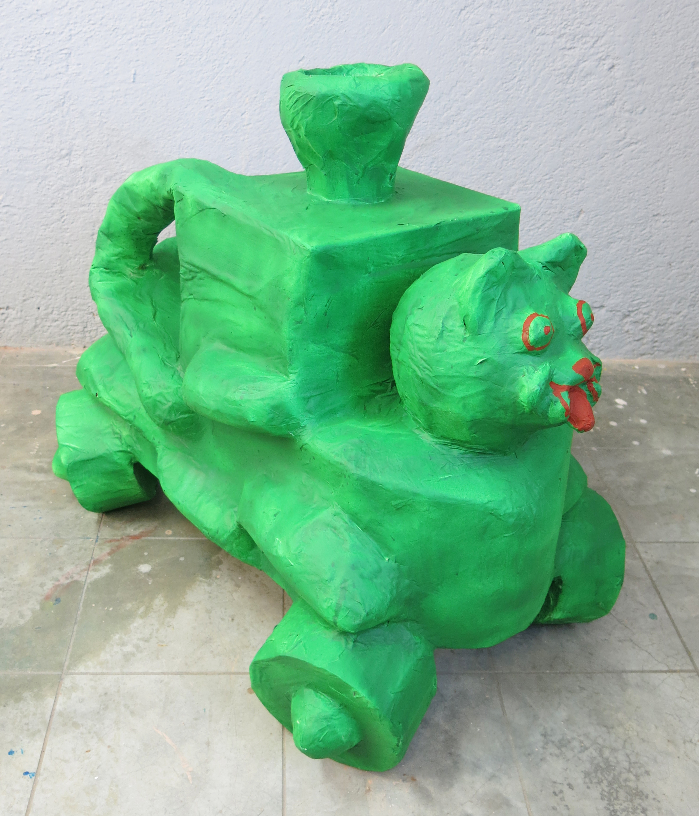 Auto Body Piñata Green