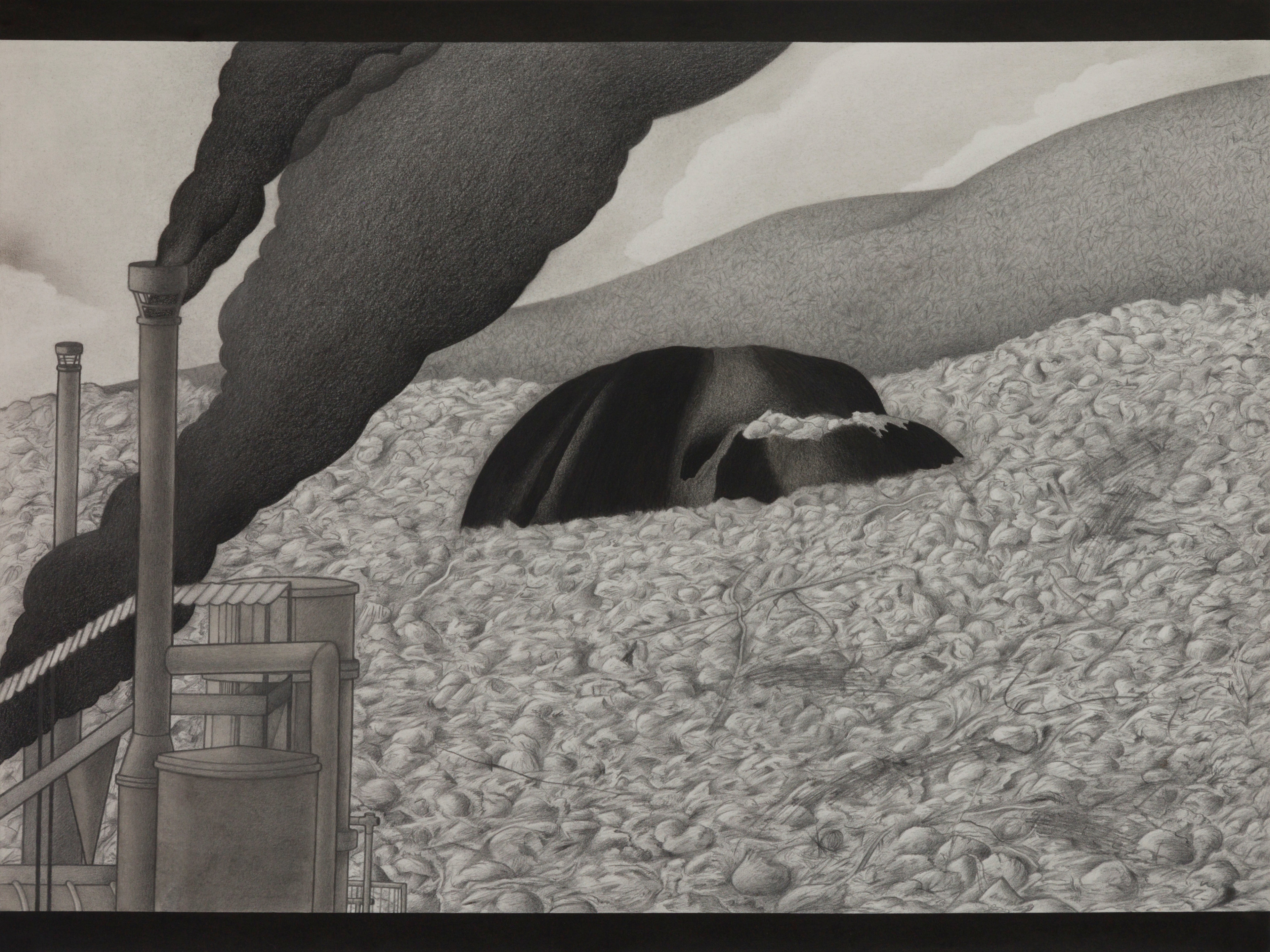 Moving Images of Stones on the Island_August