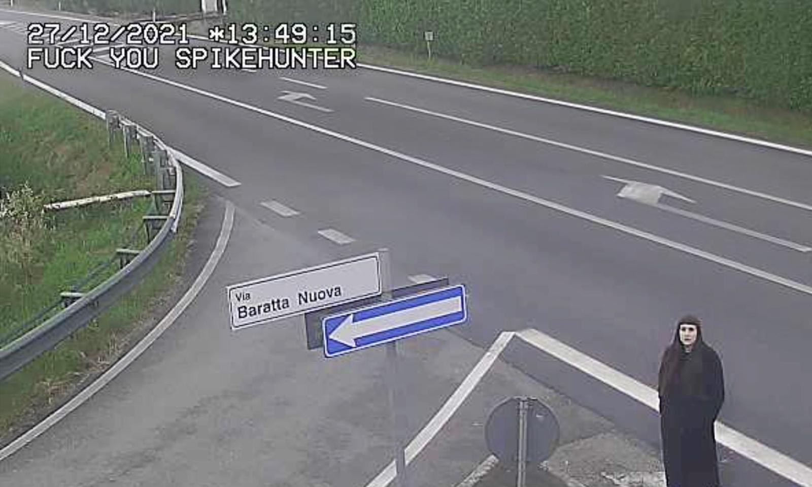 Self-portrait from Surveillance Camera
