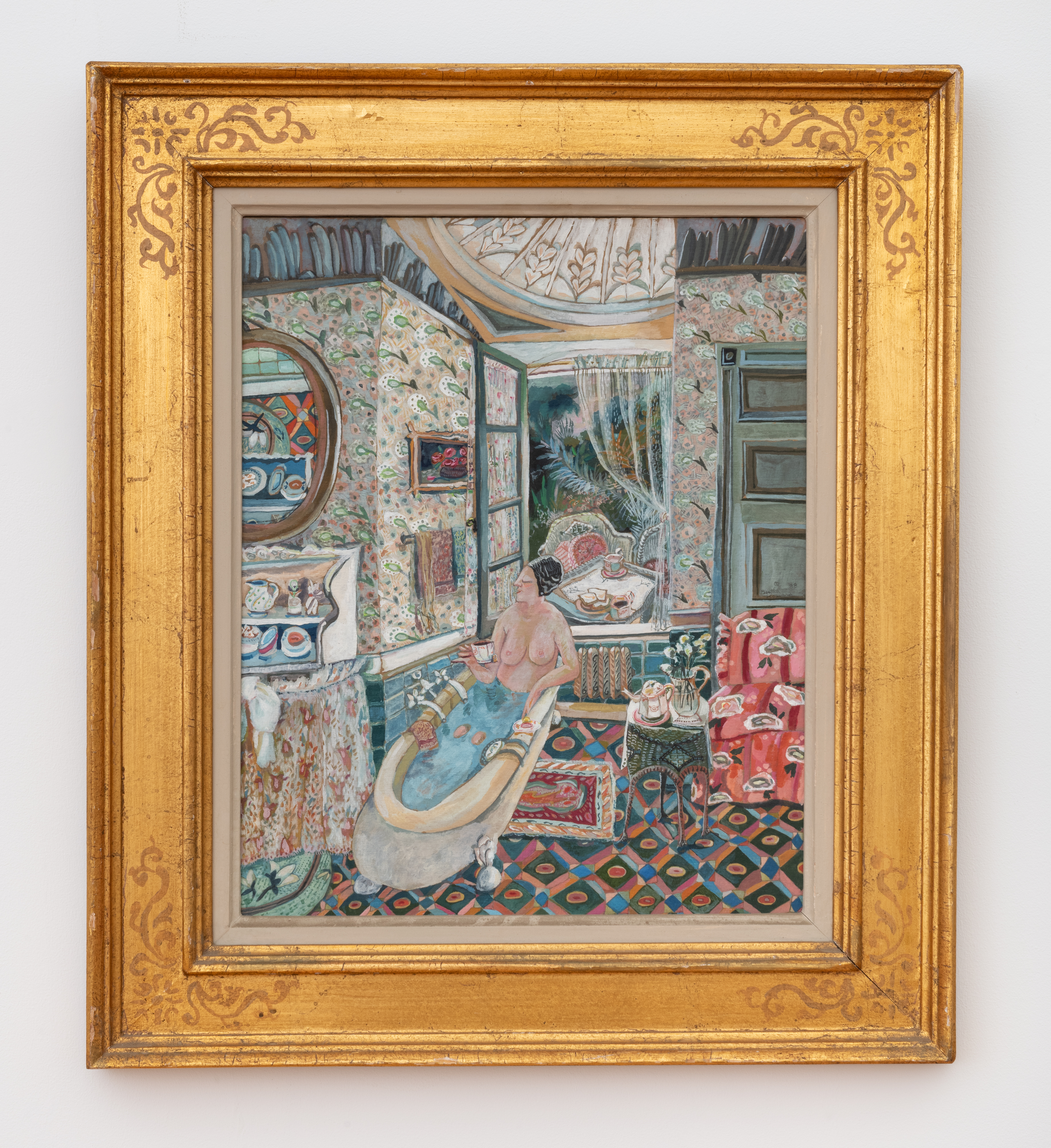 September - From The Calendar, The Bath