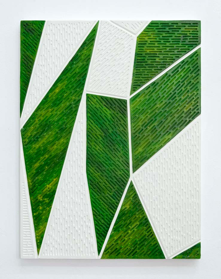 Variación sobre hoja de Anturio #16 (Anthurium Papillilaminum)