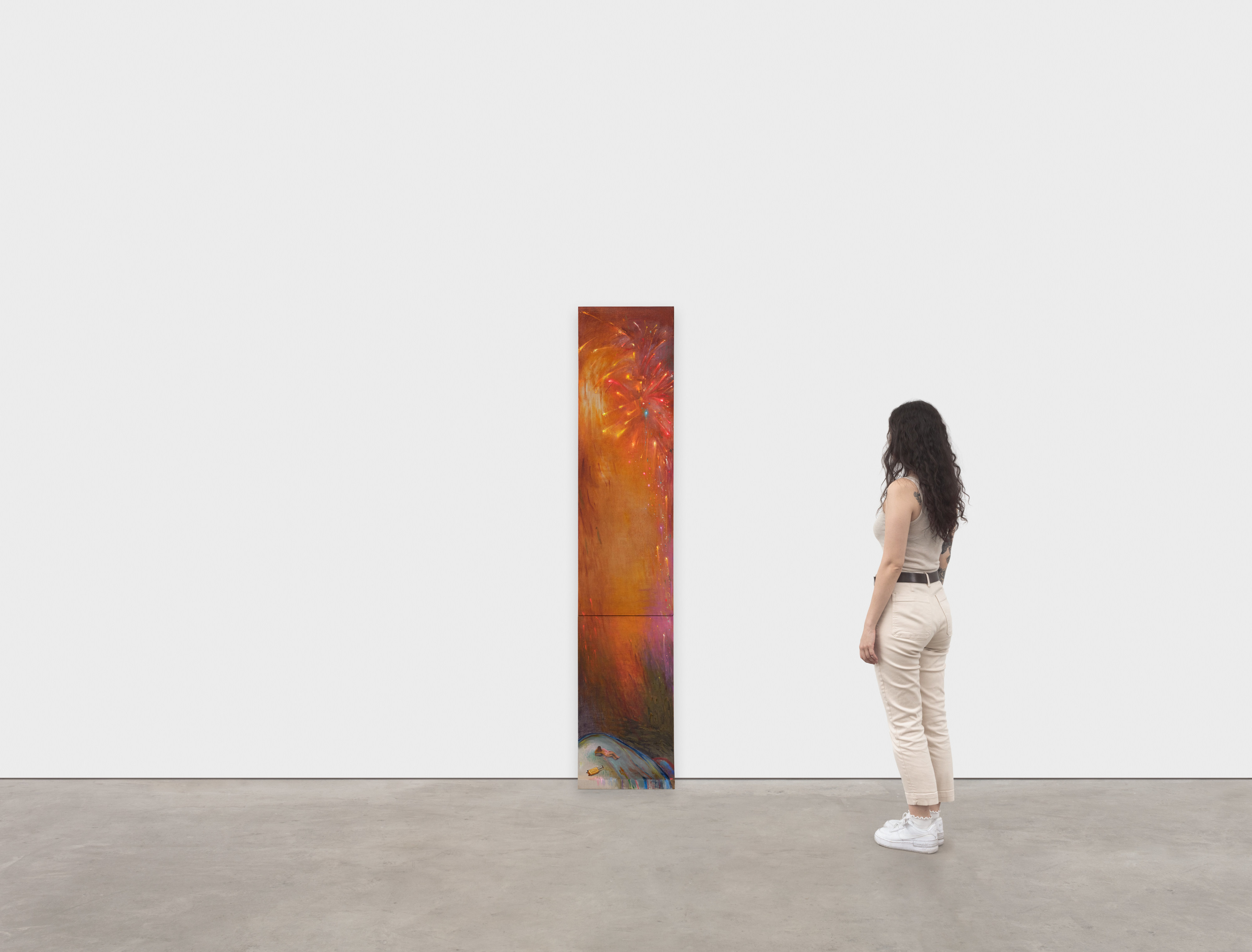 Her with her landscape #2