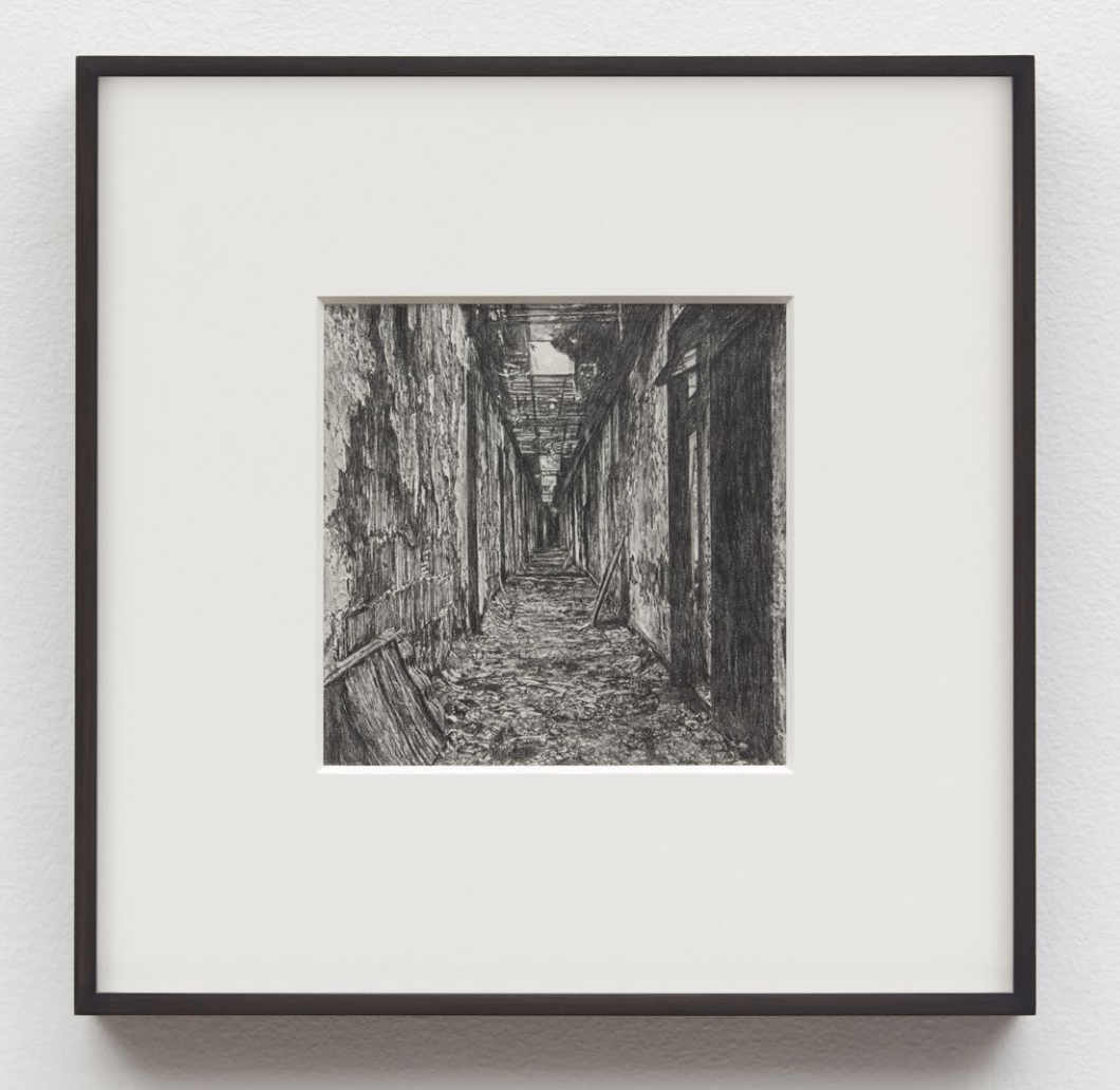 Untitled (Peter Hujar, Hall, Canal Street Pier, )