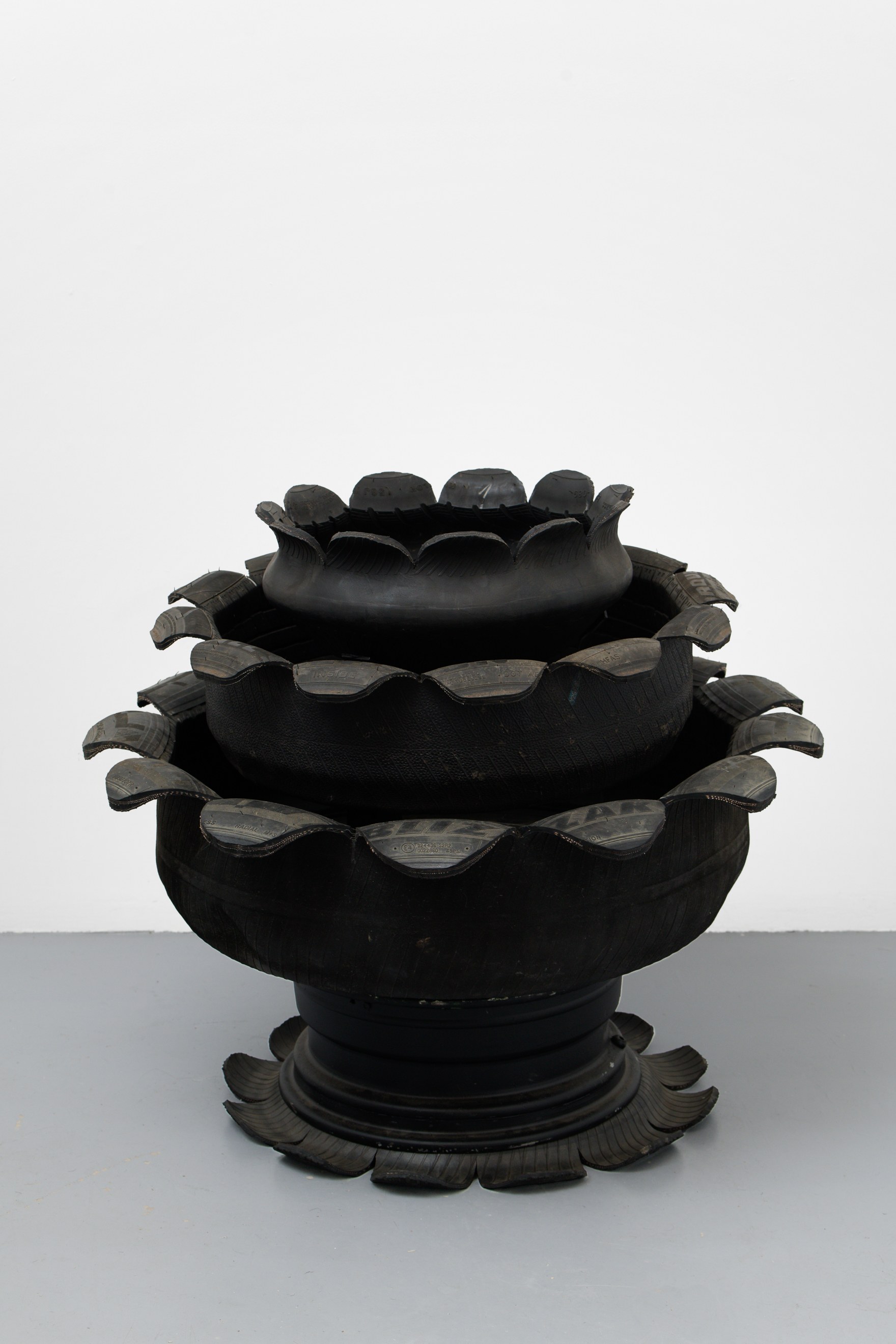 Untitled (Tire Planter) 1
