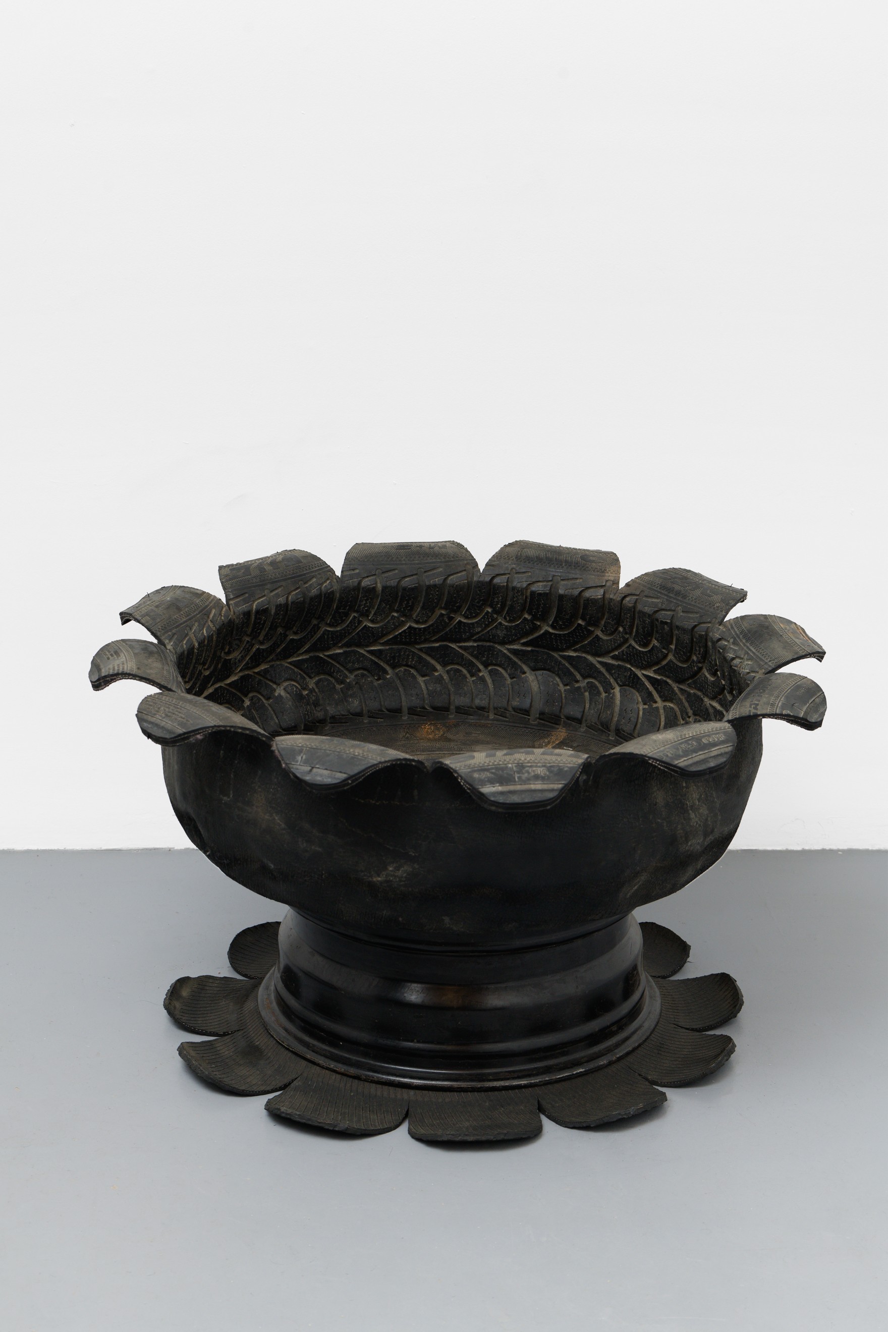 Untitled (Tire Planter) 2