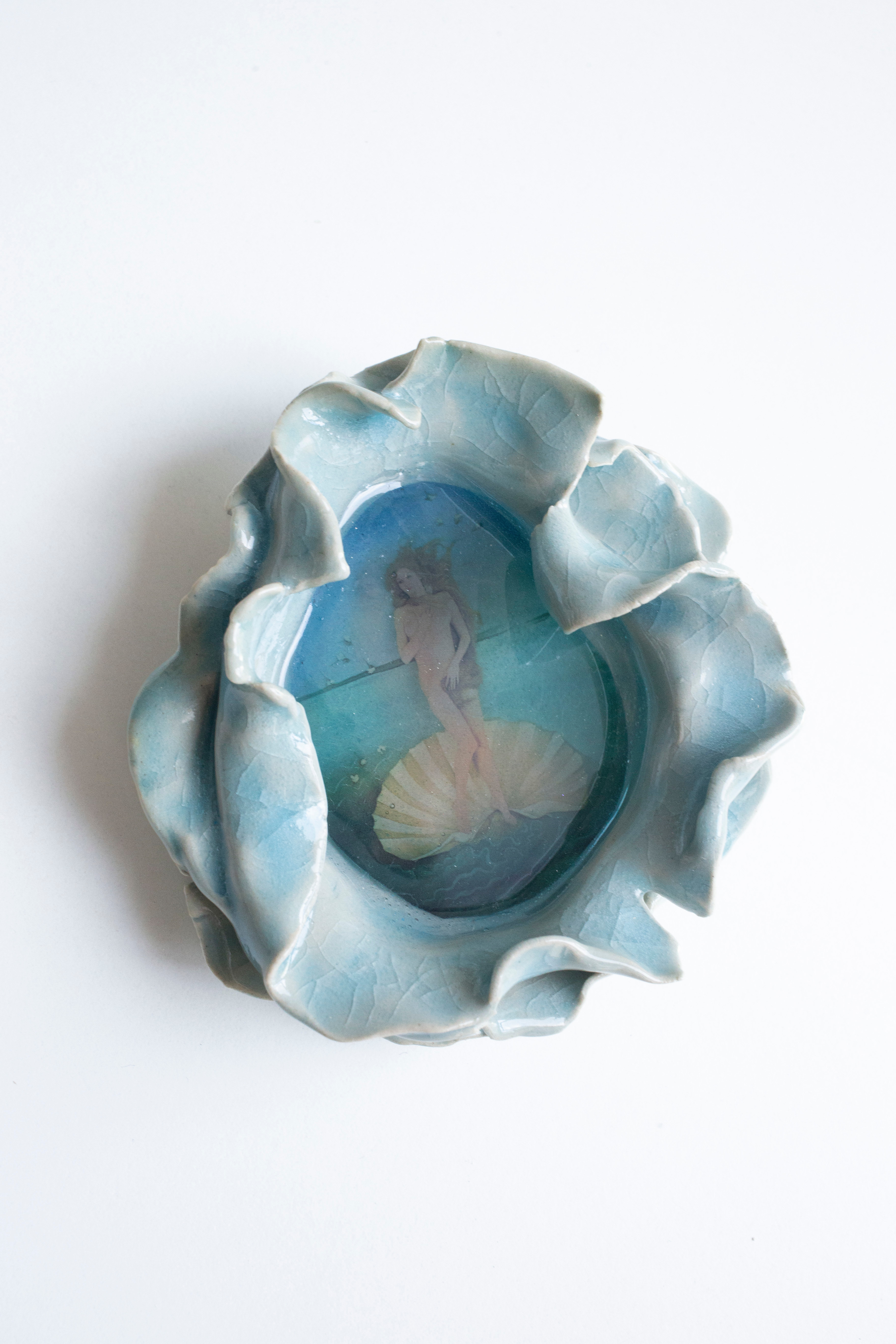 she is born in a shell