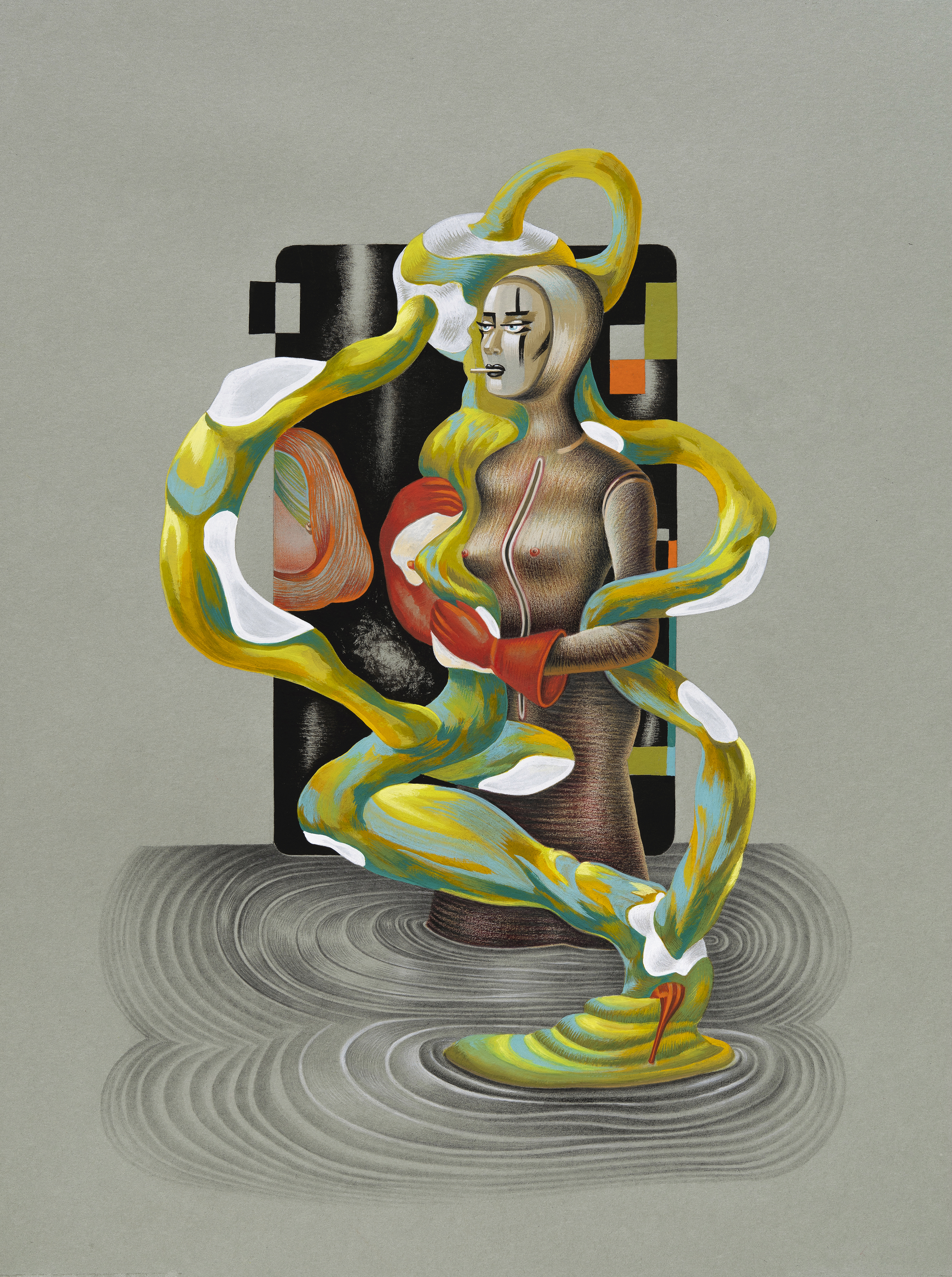 Sculpture contagieuse, de Tikitik Ama