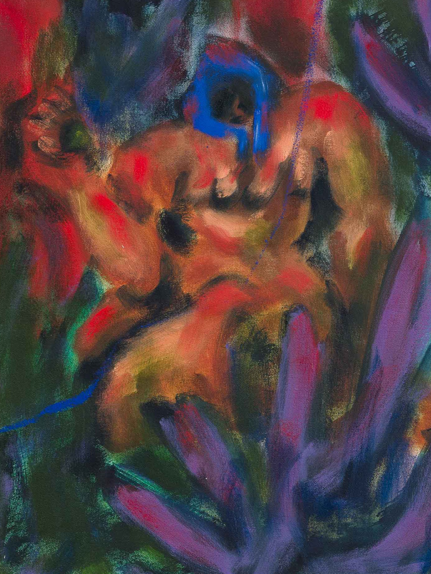 Nudisten im Wald