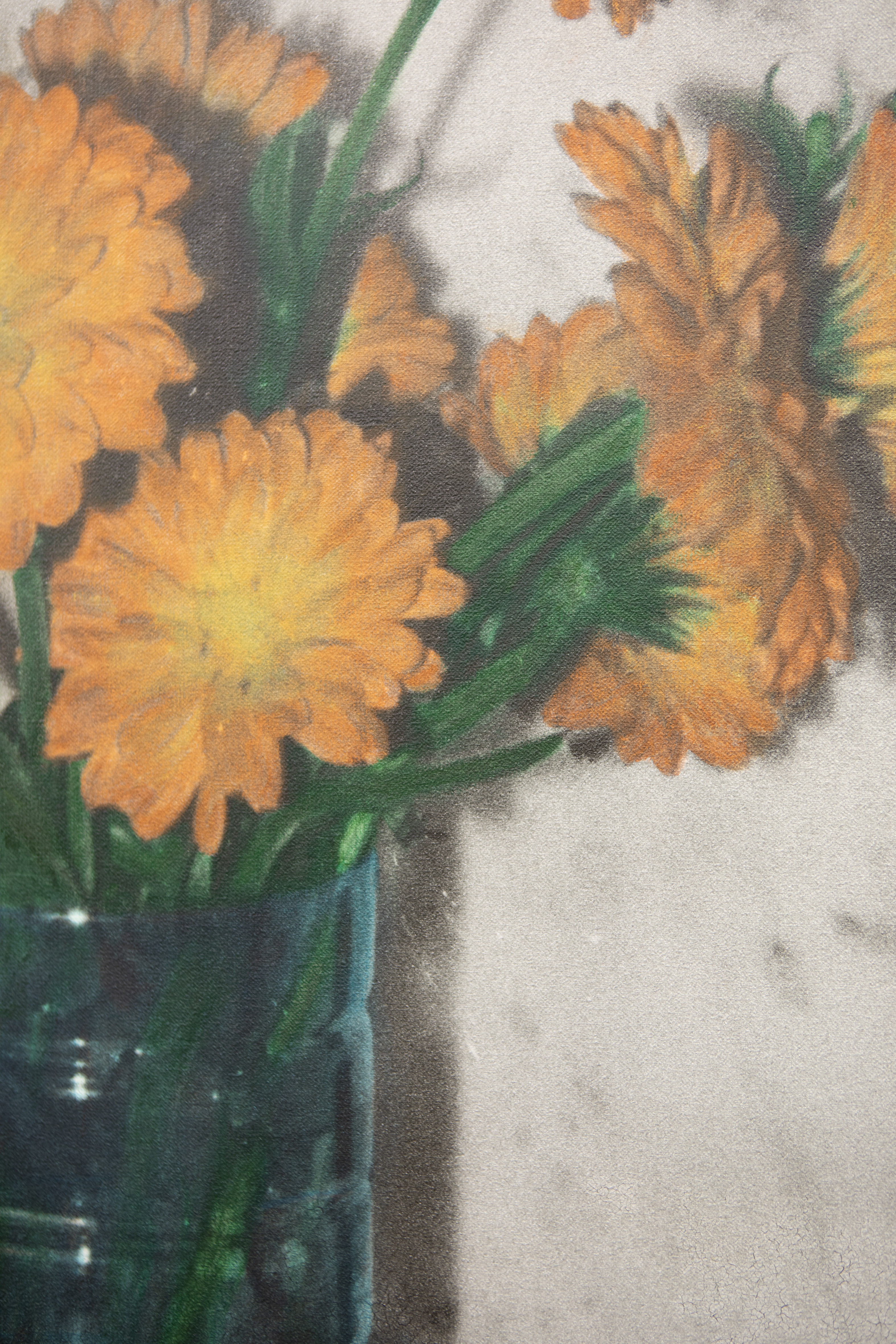 Gerberas de fin d’été et mouchoir