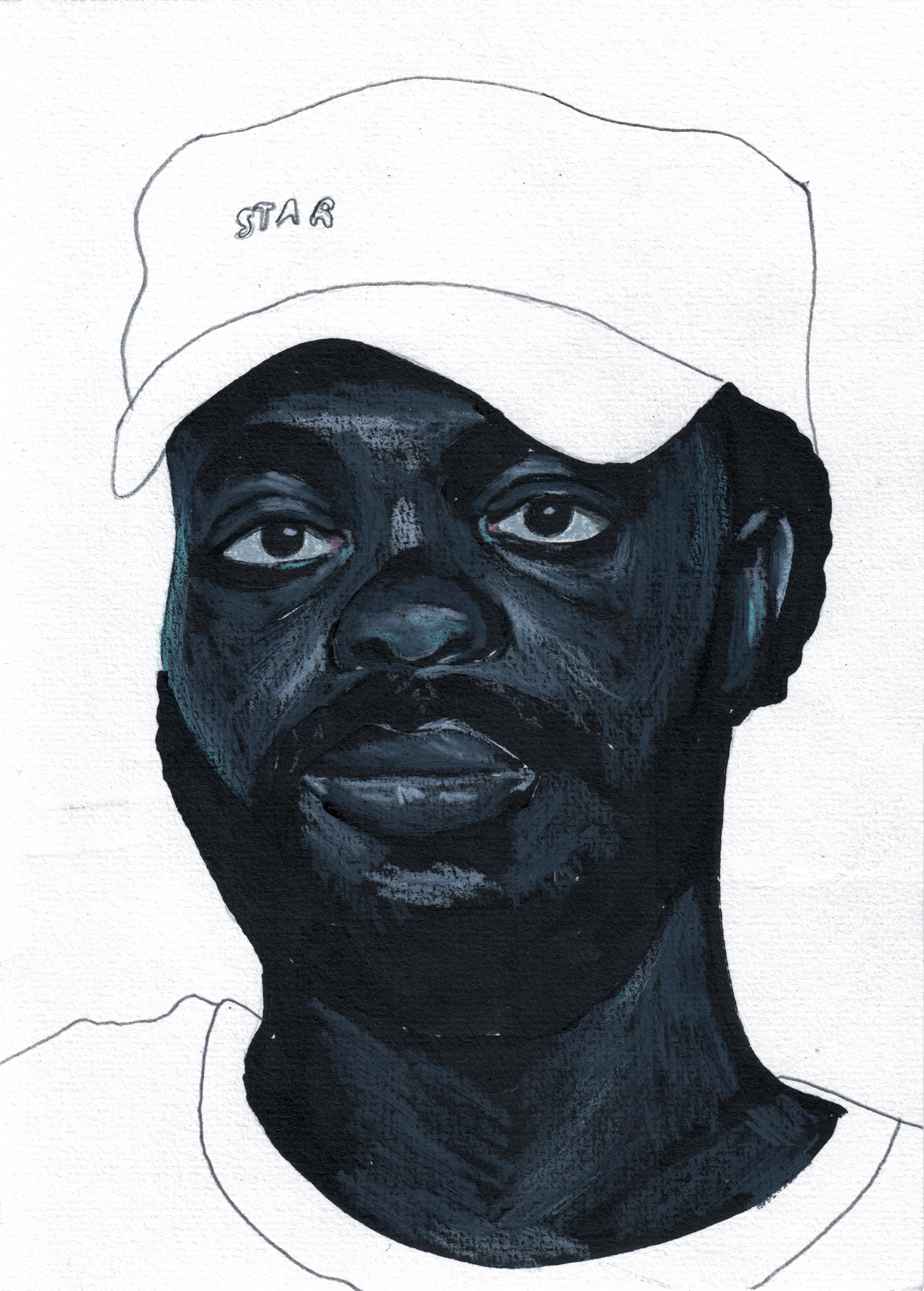Sans titre #11 - série de portraits