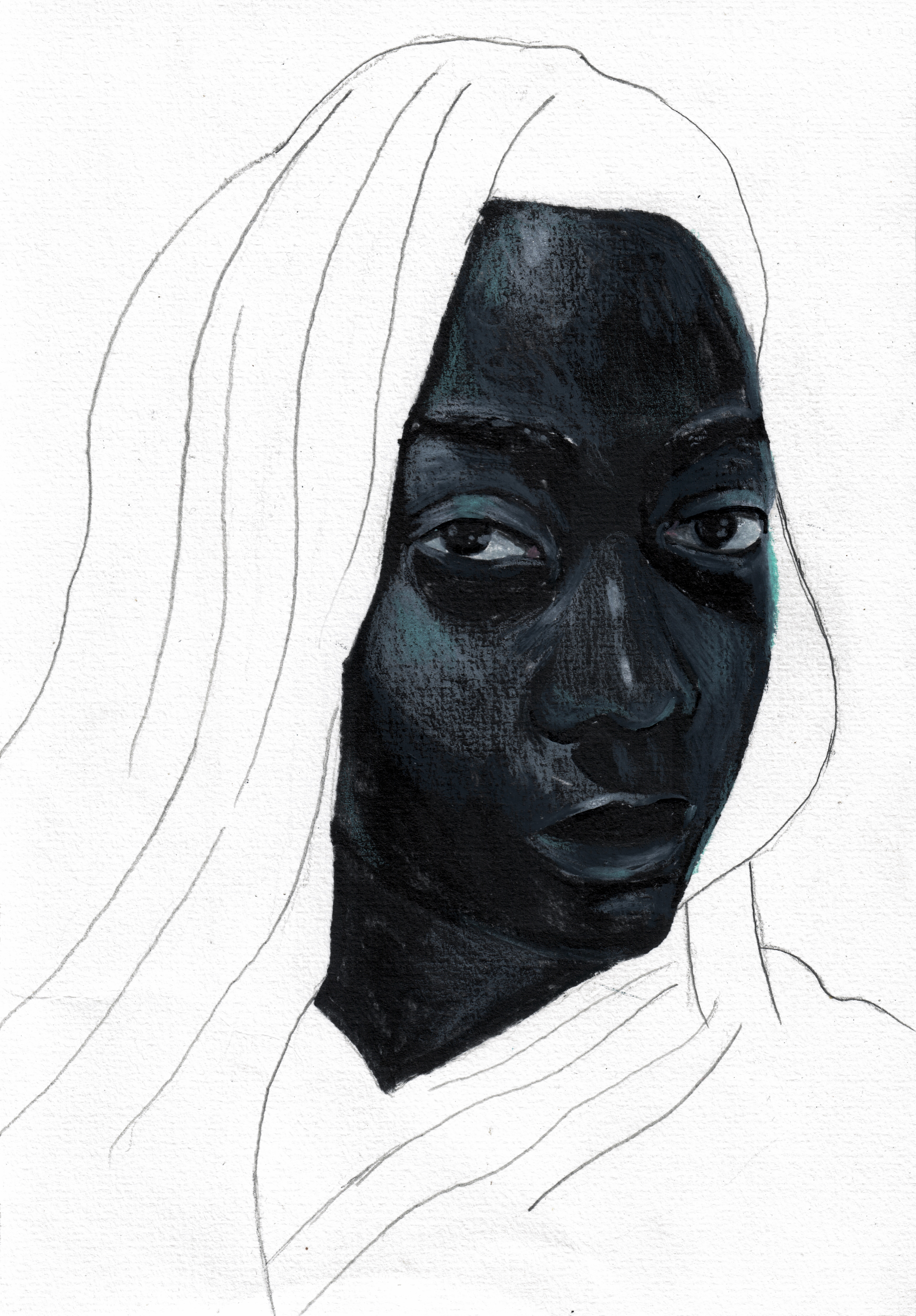 Sans titre #14 - série de portraits