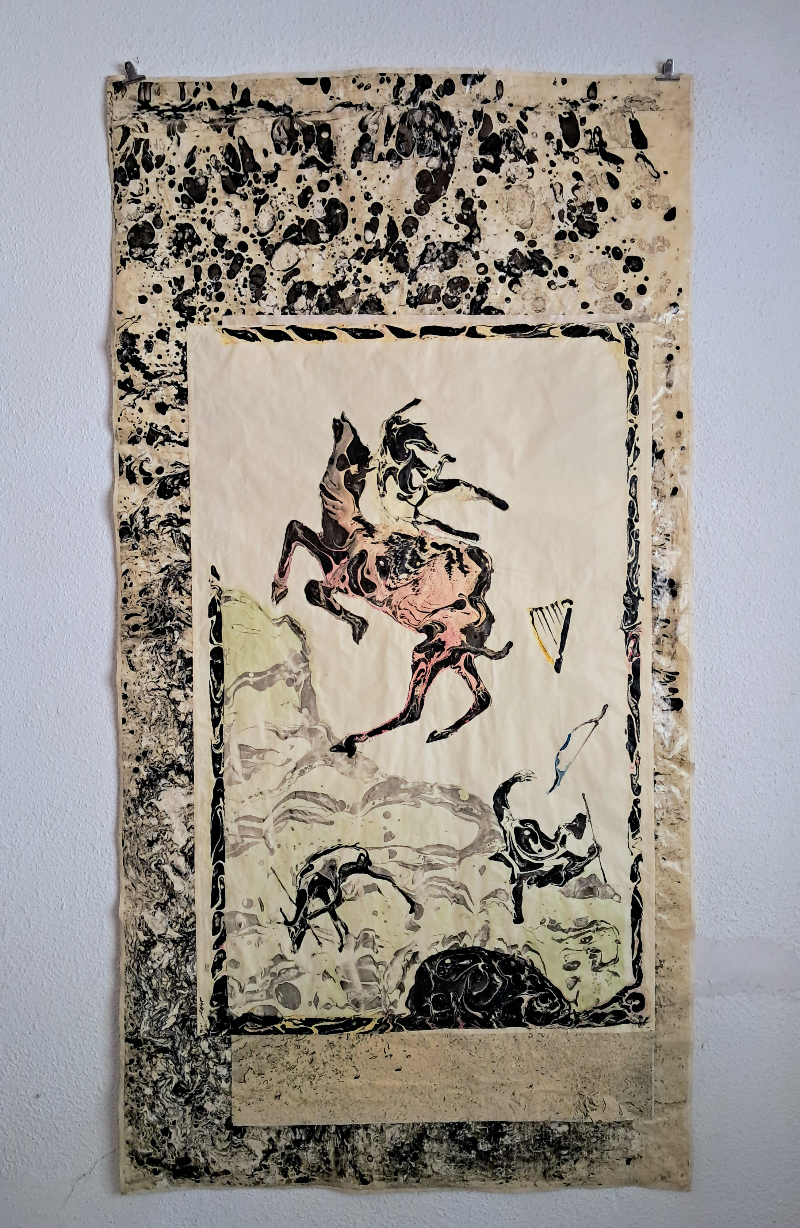Third leg" No1 (Inspired by the story of Bahram V and Azadeh from Ferdowsi's Shahnameh)