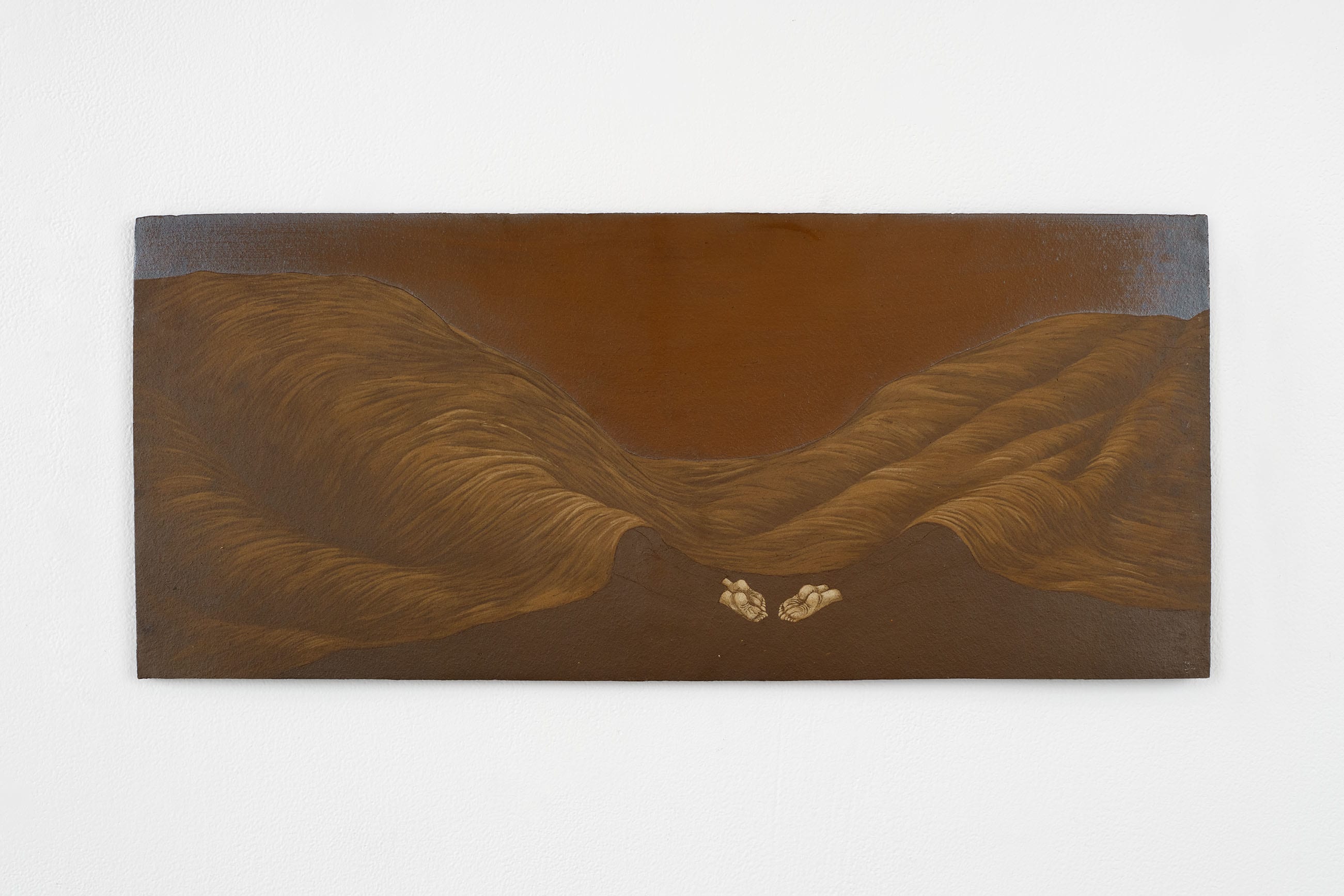 under a sheet of mountains