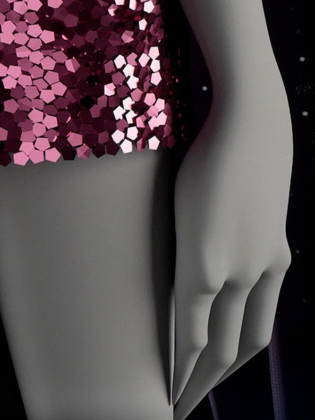 Tom Ford sequin dress XVIII (detail IX)