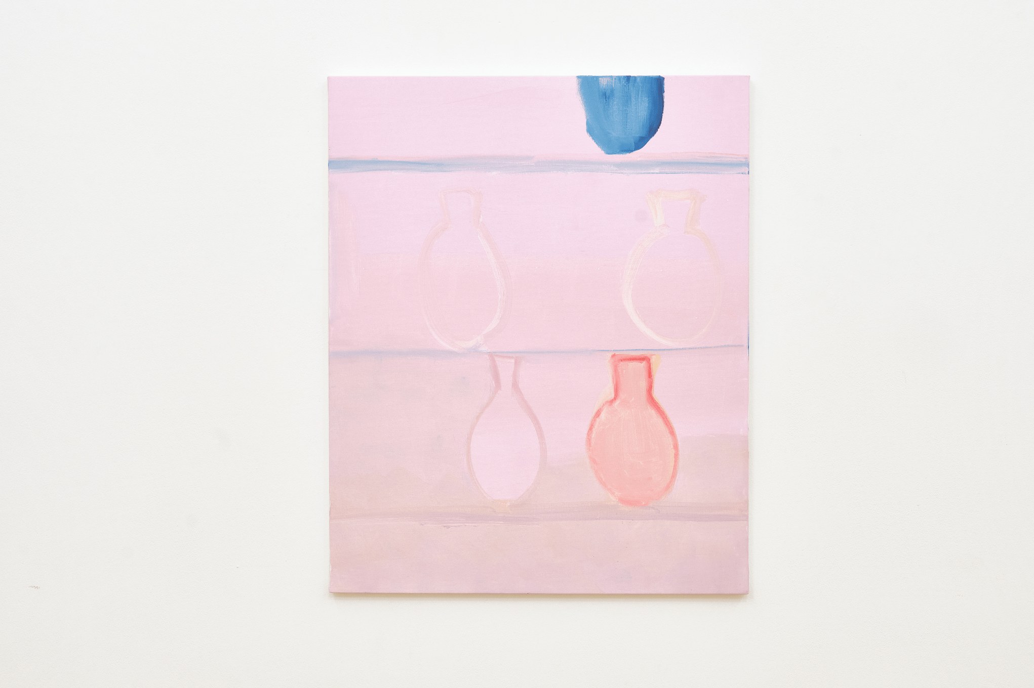 Idée de vases (Composition sur fond rose)