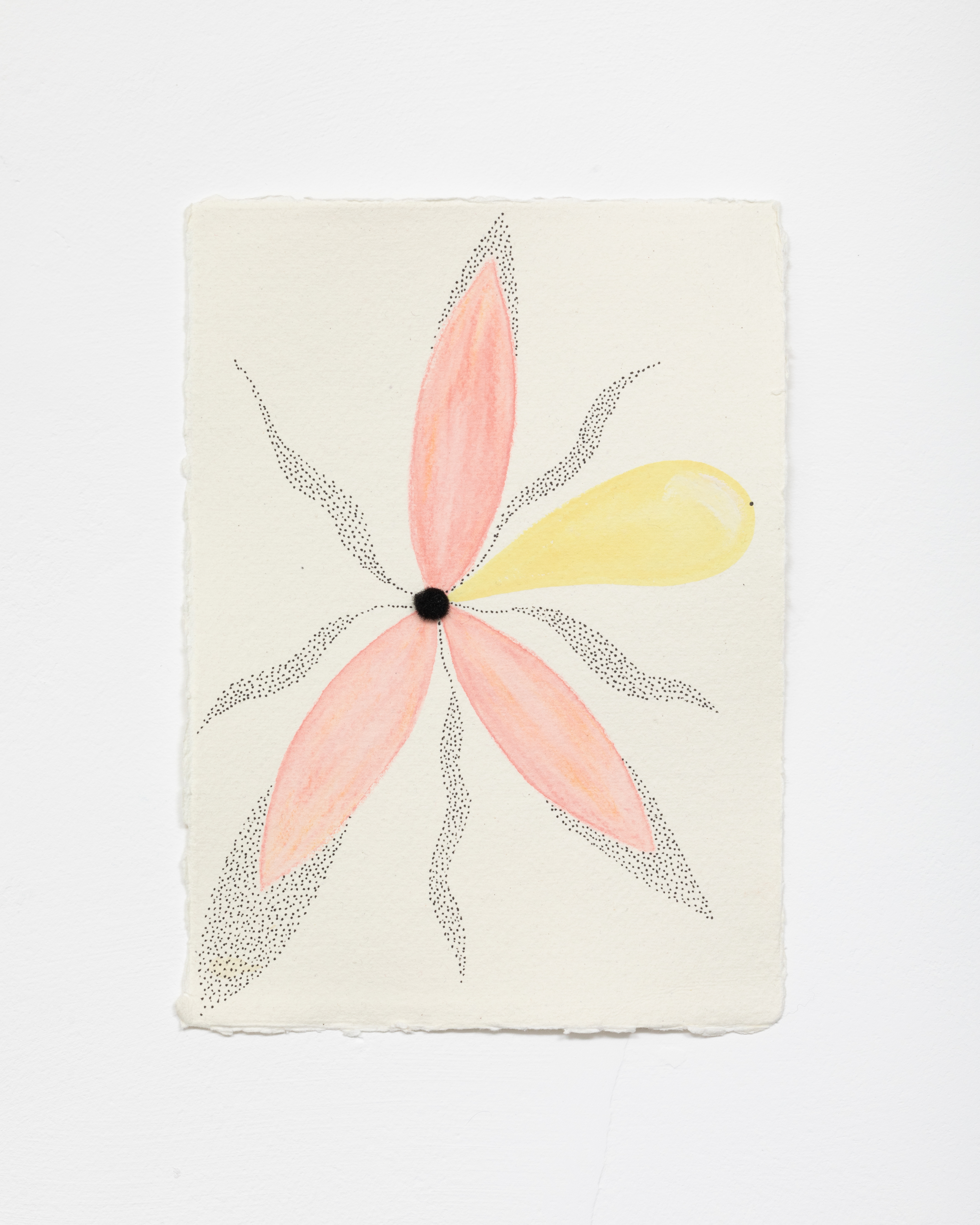 Untitled (Yellow) from the Pompoms series