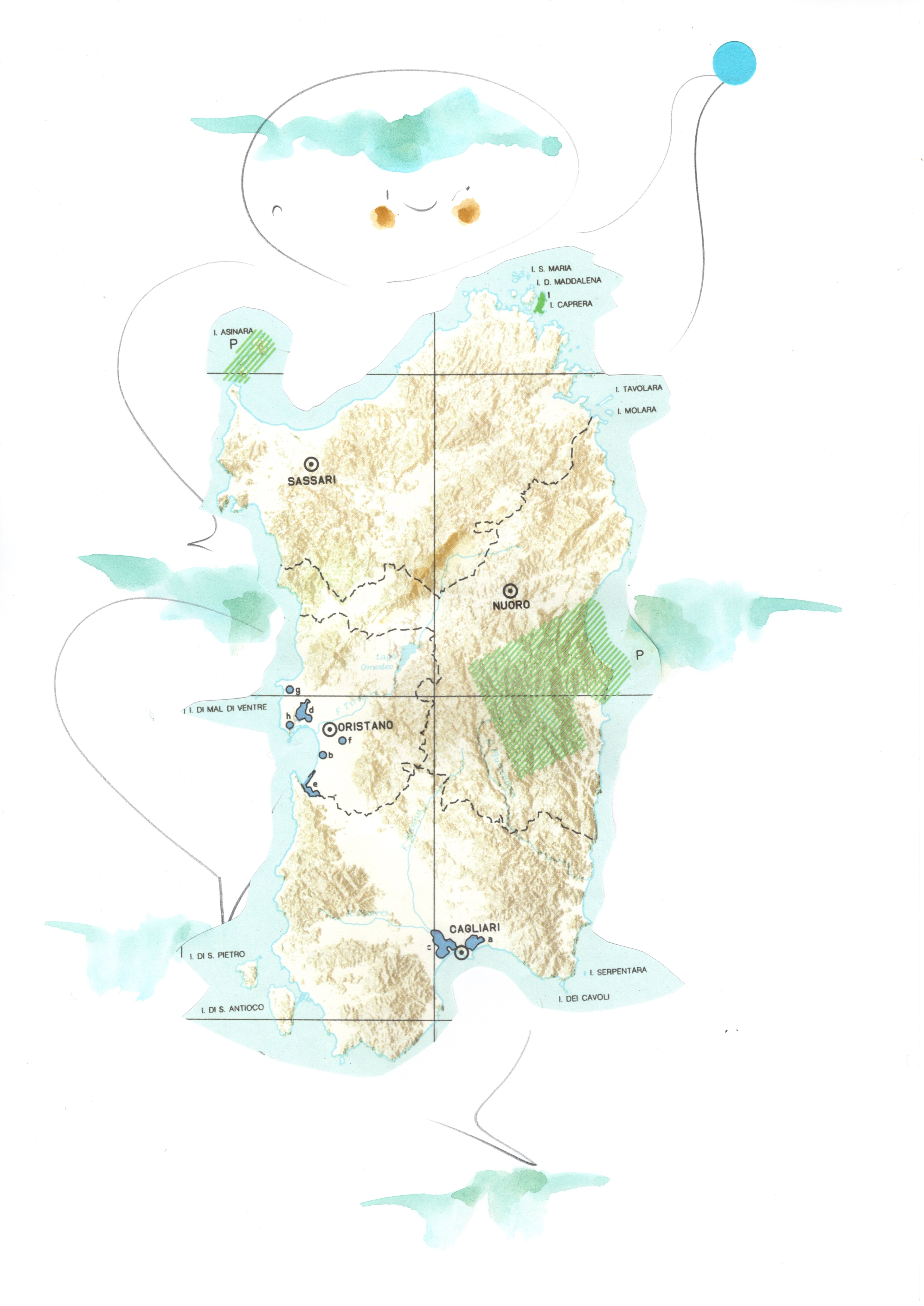 Untitled (Sardegna map)
