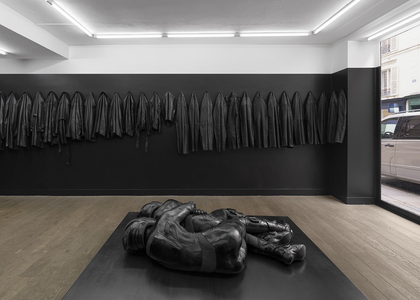 Now there is a master scenario available to everyone. The color is black, the material is leather, t...