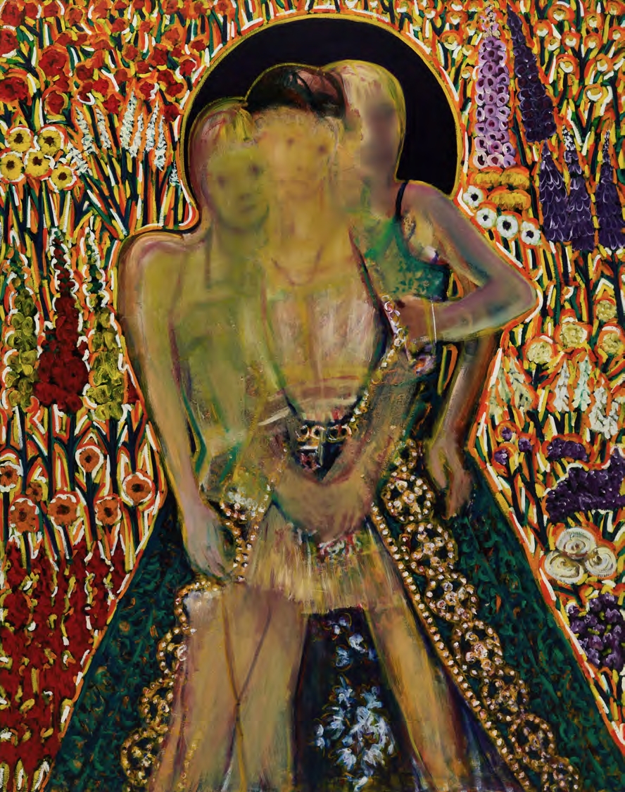 Figure in a garden
