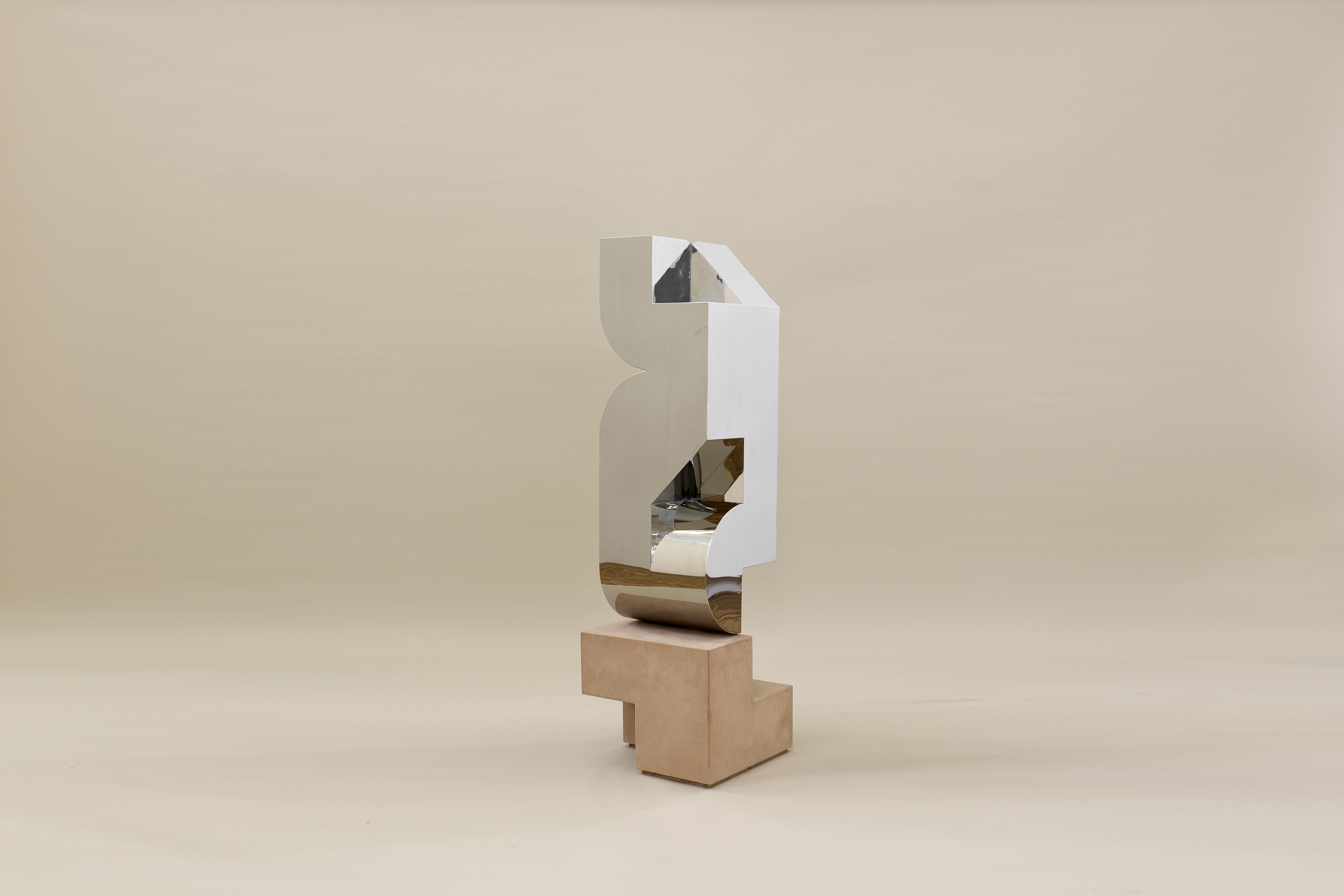 Coalesced in stainless steel I