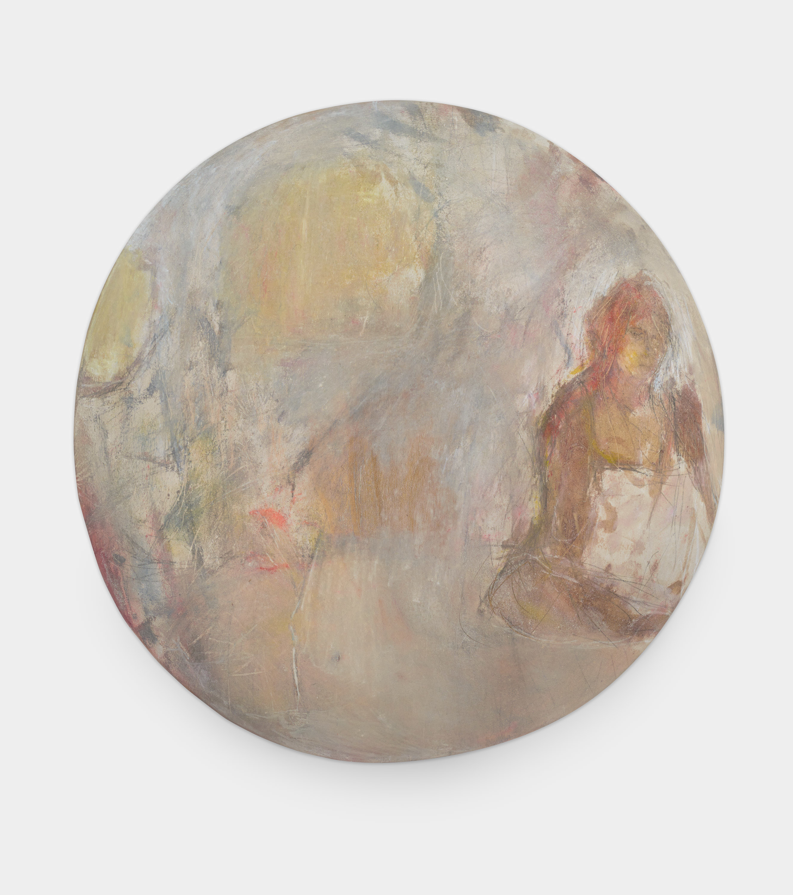 Self portrait in a convex mirror